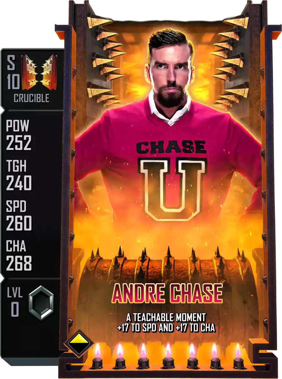Crucible - Andre Chase - Standard Card from WWE Supercard
