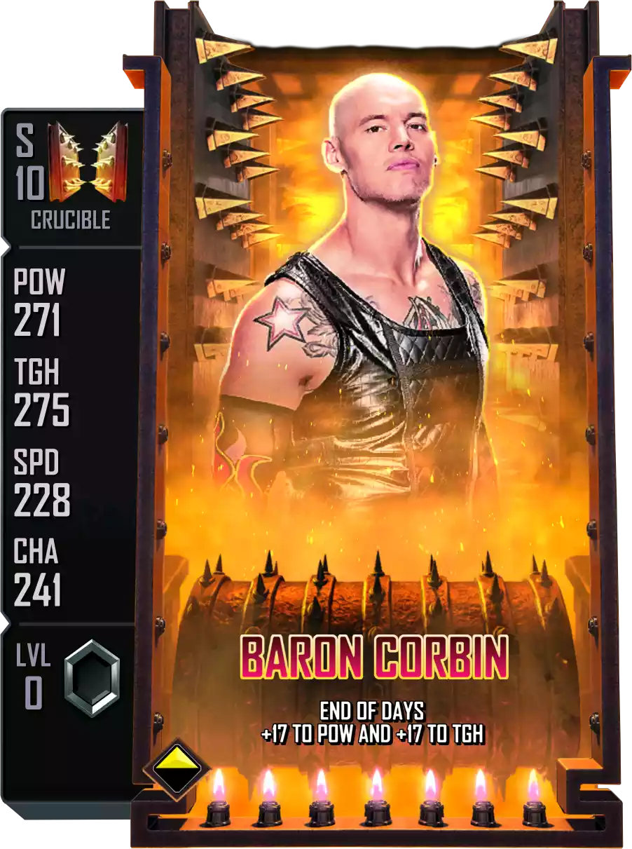 Crucible - Baron Corbin - Standard Card from WWE Supercard