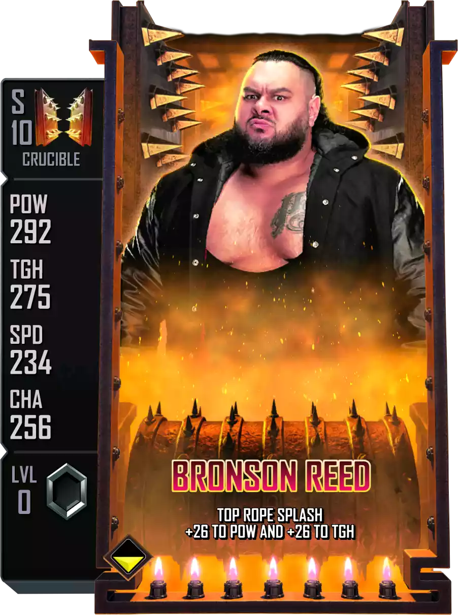 Crucible - Bronson Reed - Standard Card from WWE Supercard