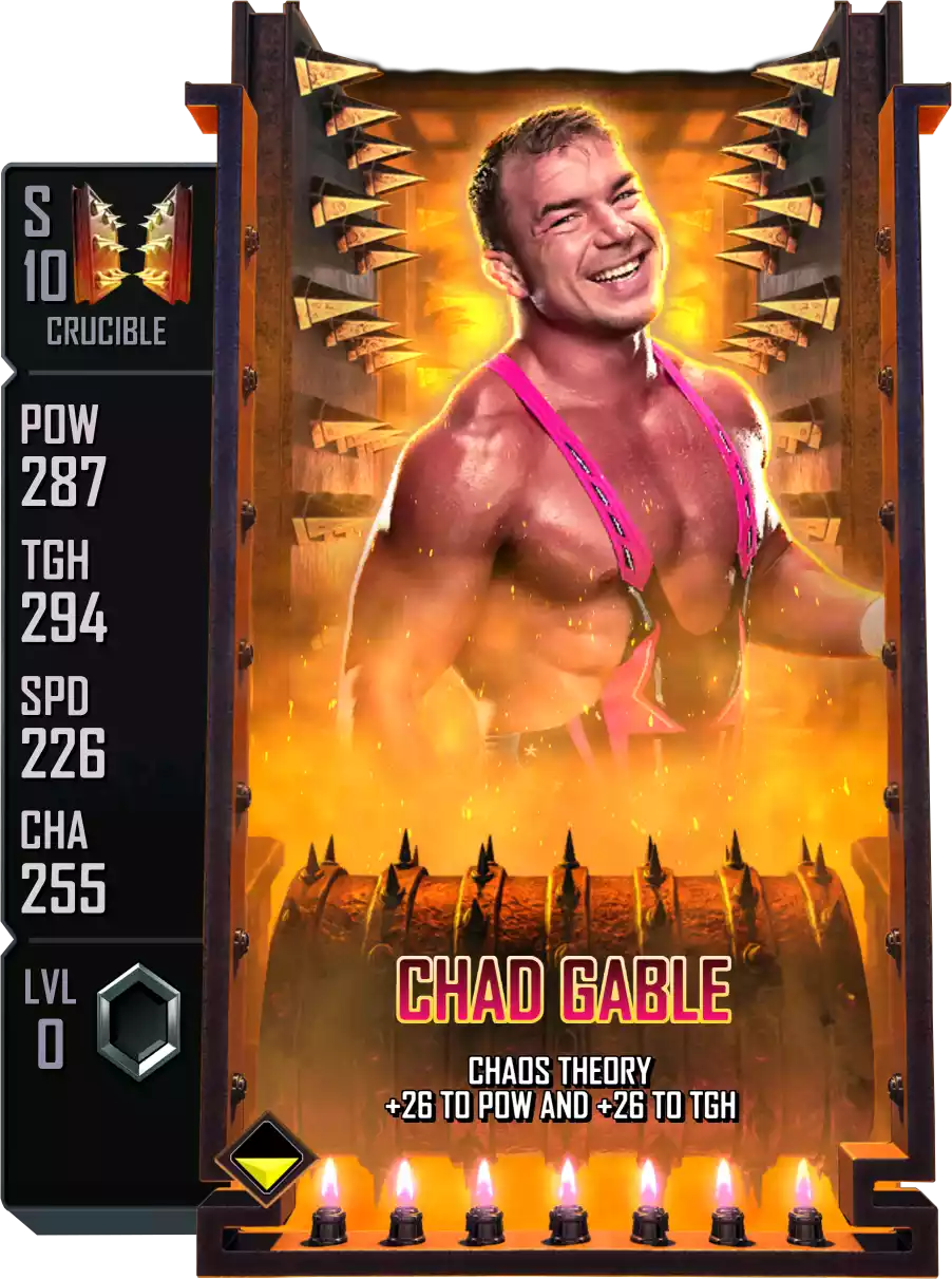Crucible - Chad Gable - Standard Card from WWE Supercard
