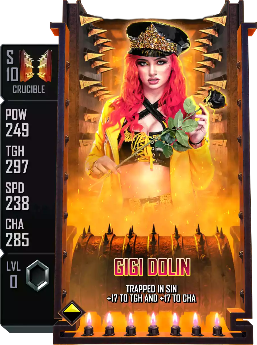 Crucible - Gigi Dolin - Standard Card from WWE Supercard