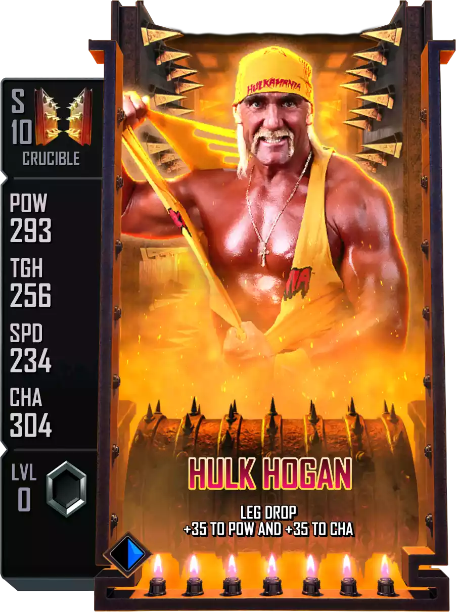 Crucible - Hulk Hogan - Standard Card from WWE Supercard