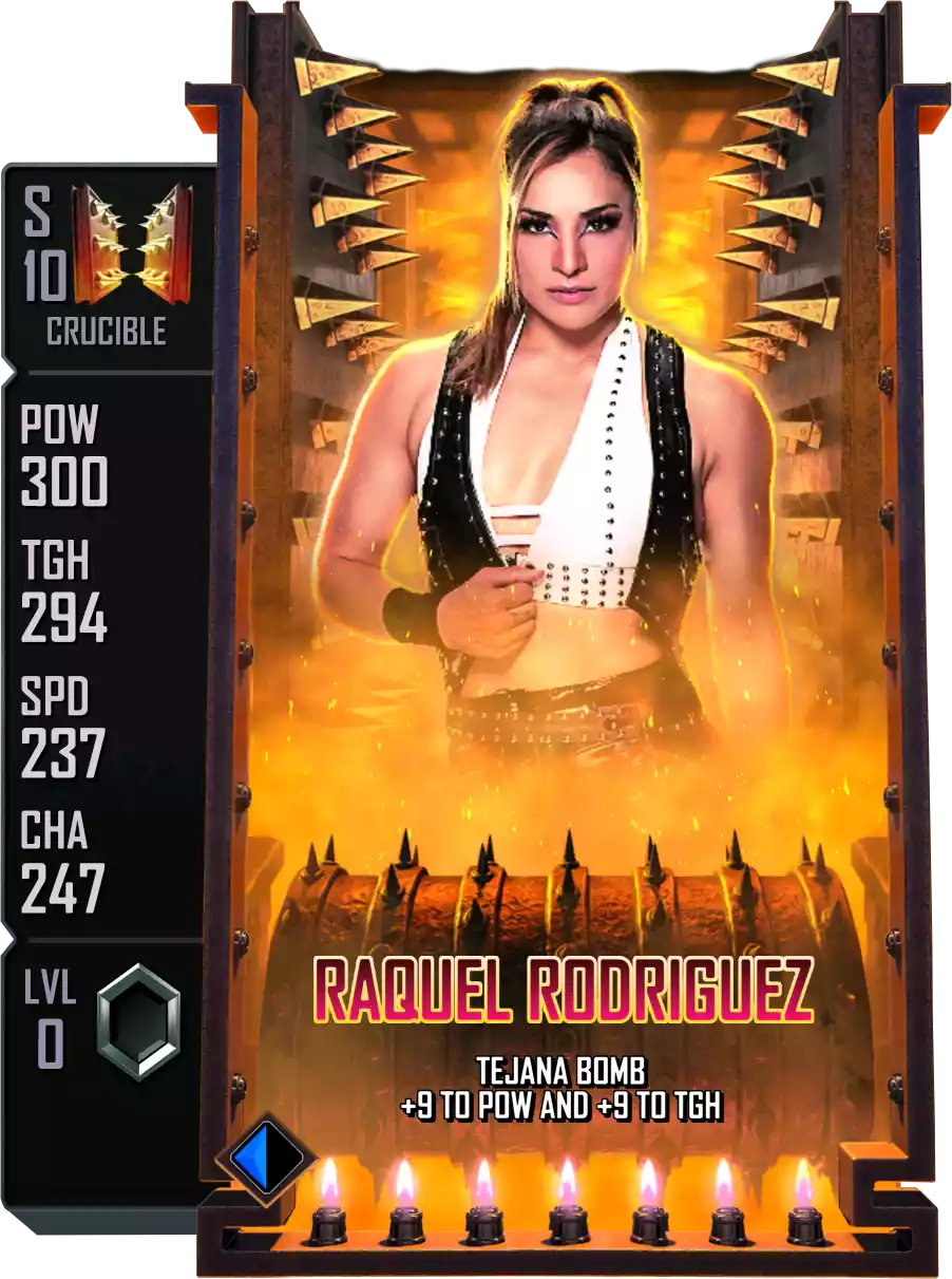 Crucible - Raquel Rodriguez - Standard Card from WWE Supercard