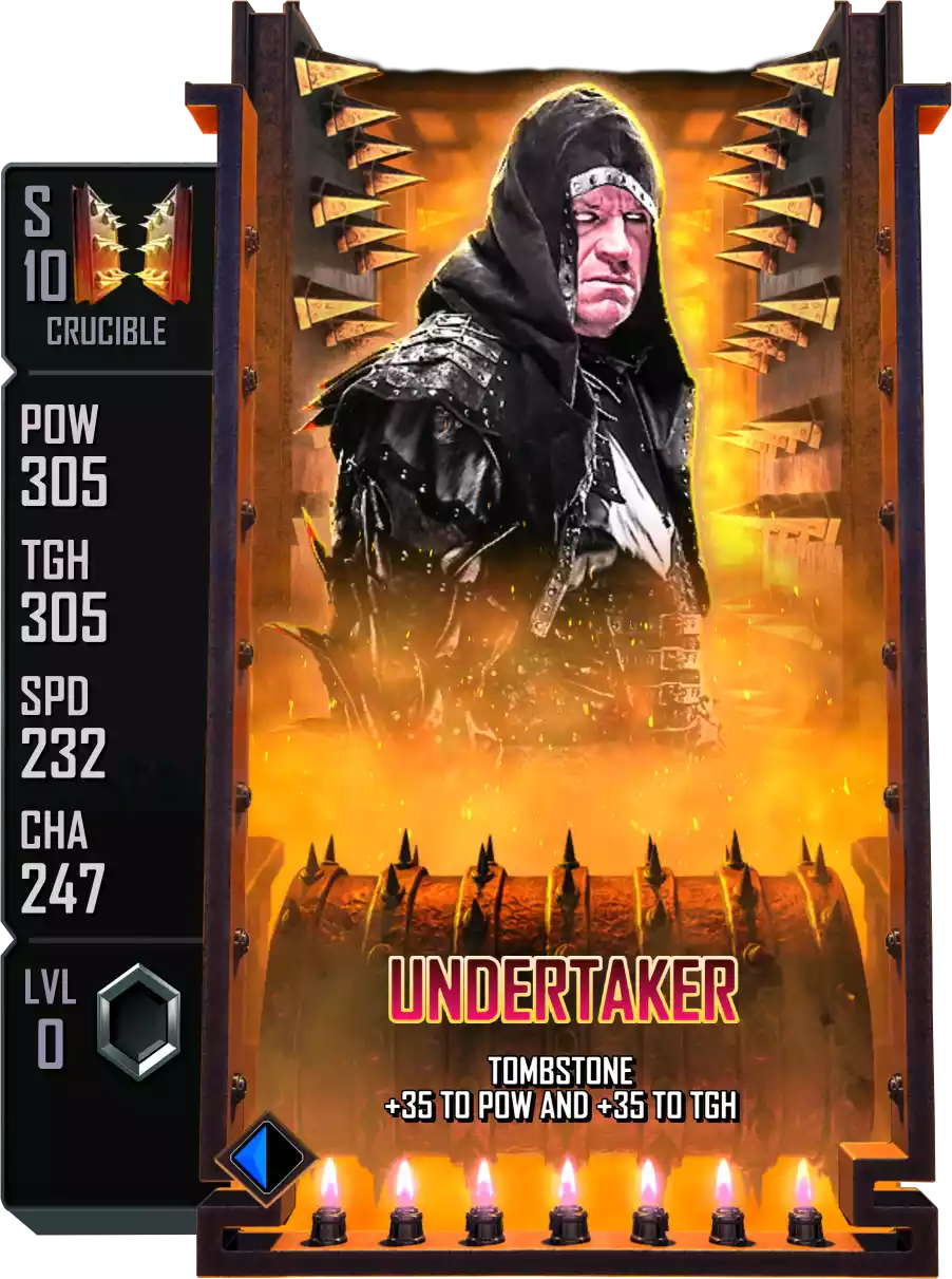 Crucible - Undertaker - Standard Card from WWE Supercard