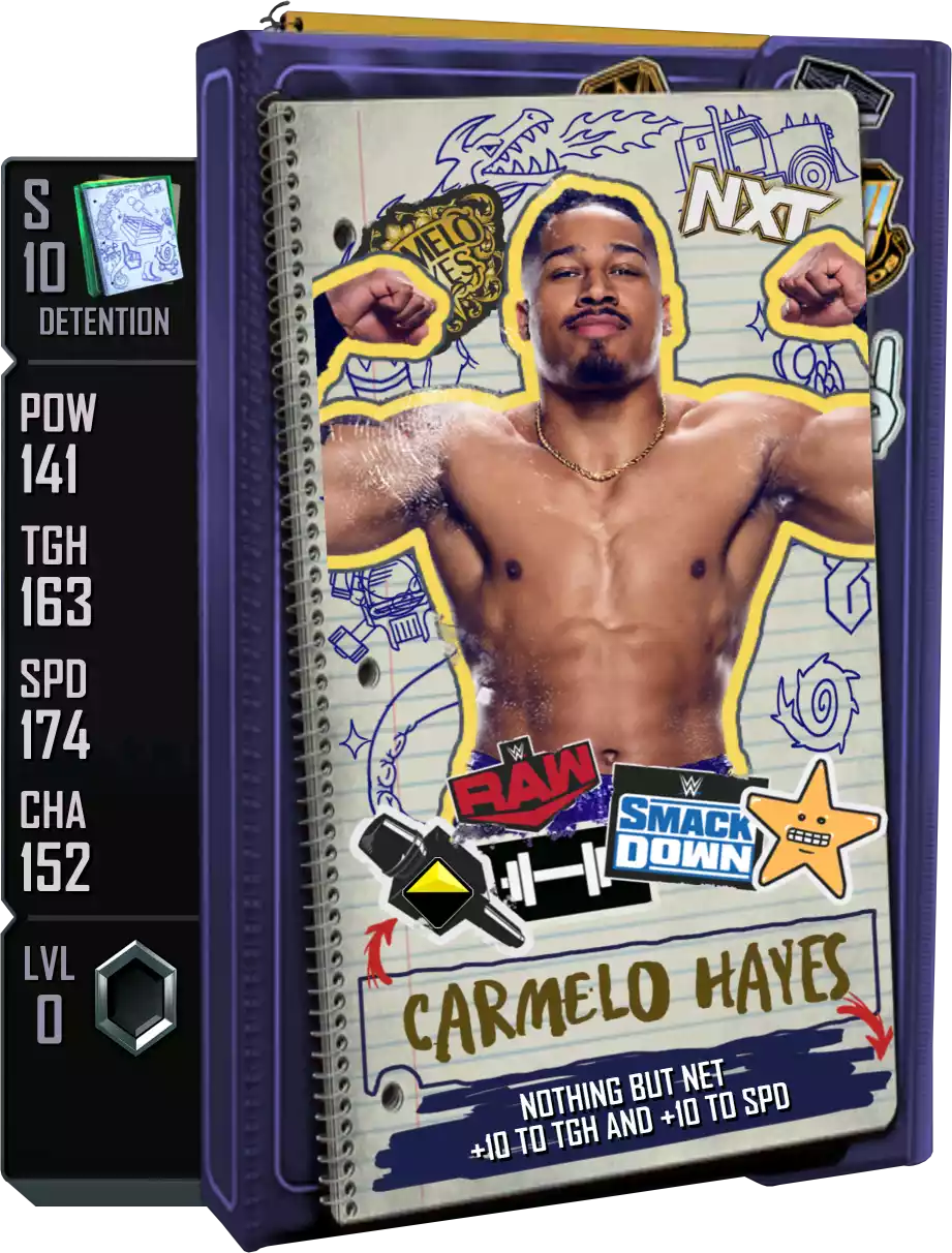 Detention - Carmelo Hayes - Standard Card from WWE Supercard