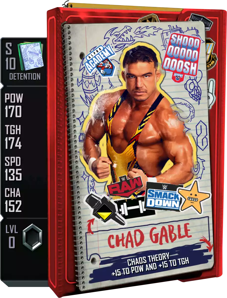 Detention - Chad Gable - Standard Card from WWE Supercard