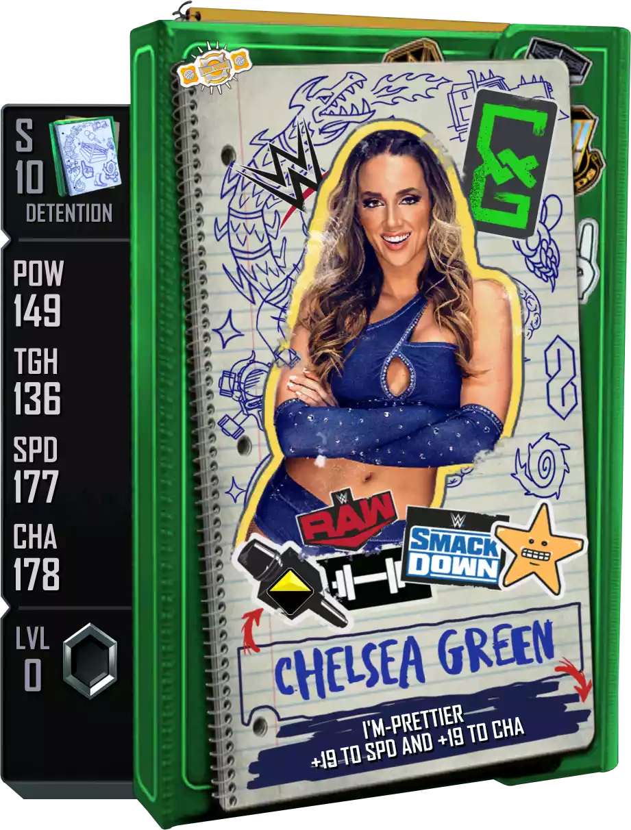 Detention - Chelsea Green - Standard Card from WWE Supercard