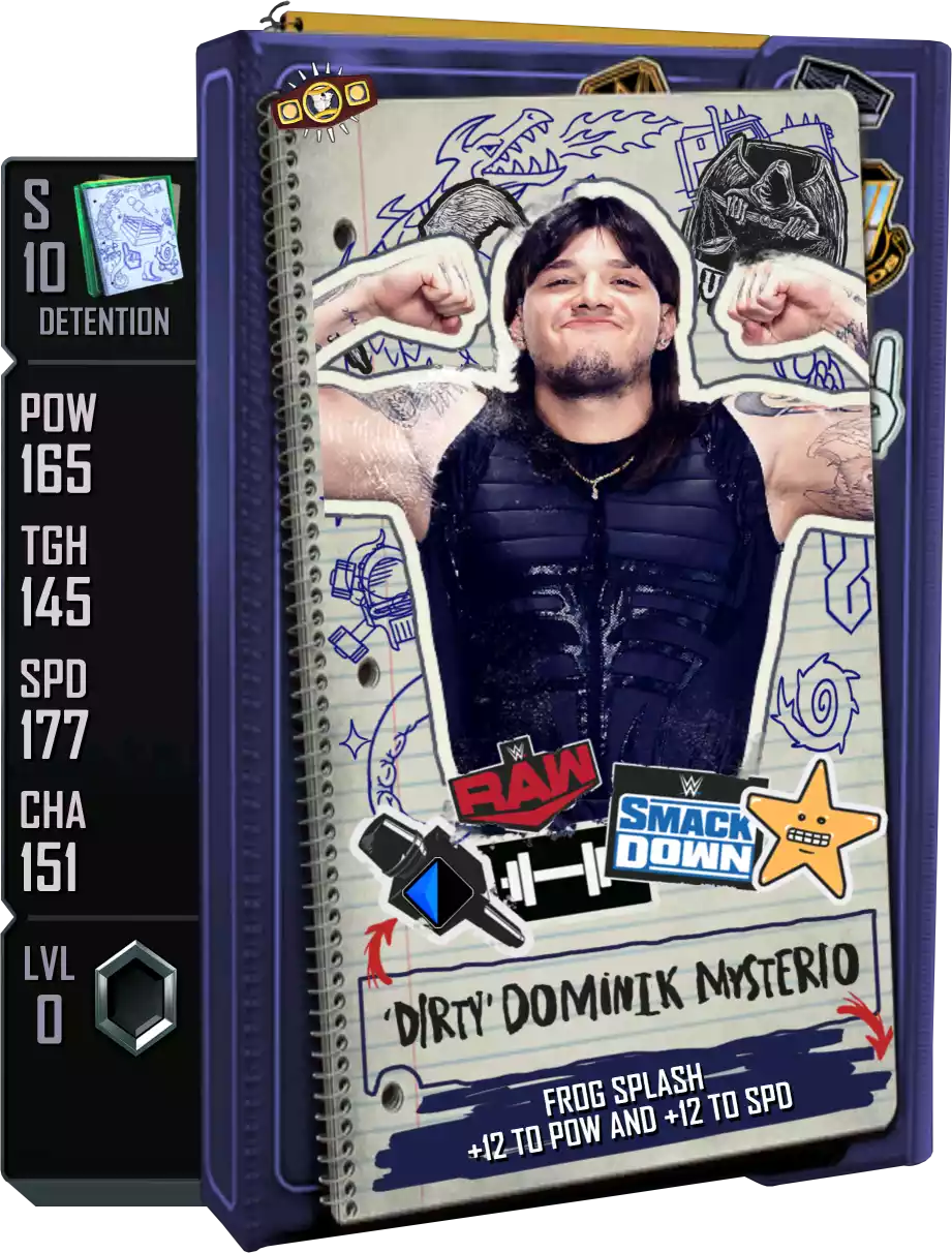 Detention - Dominik Mysterio - Standard Card from WWE Supercard
