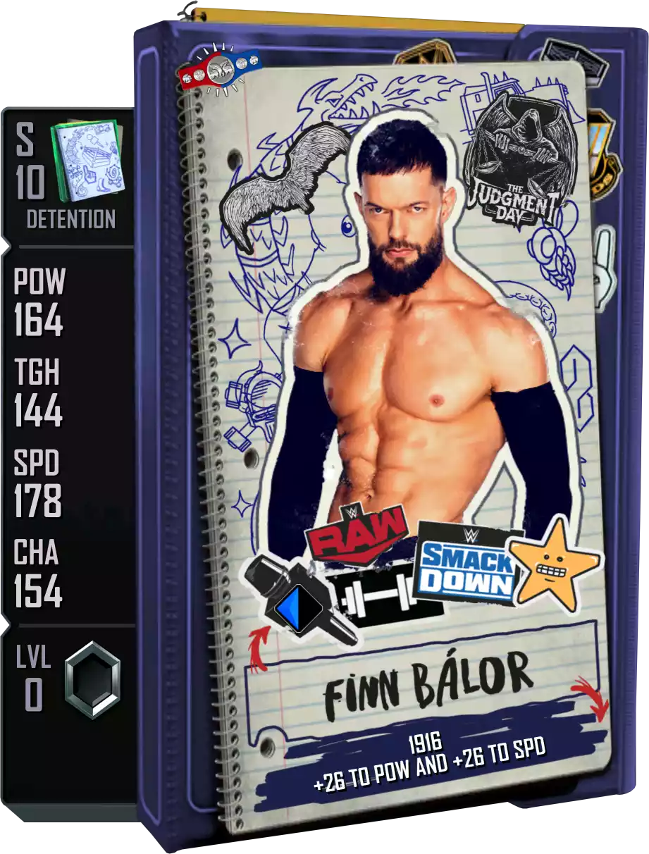 Detention - Finn Balor - Standard Card from WWE Supercard