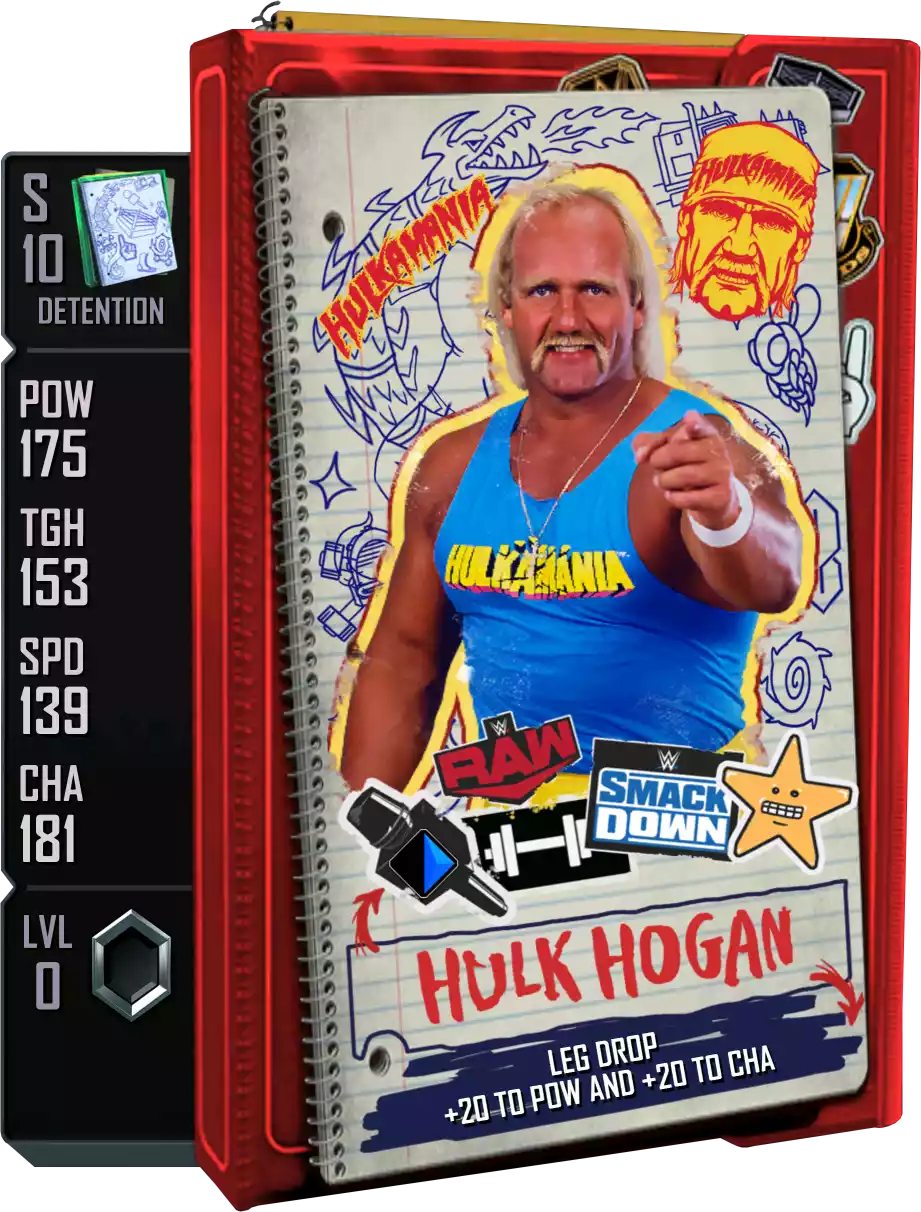 Detention - Hulk Hogan - Standard Card from WWE Supercard