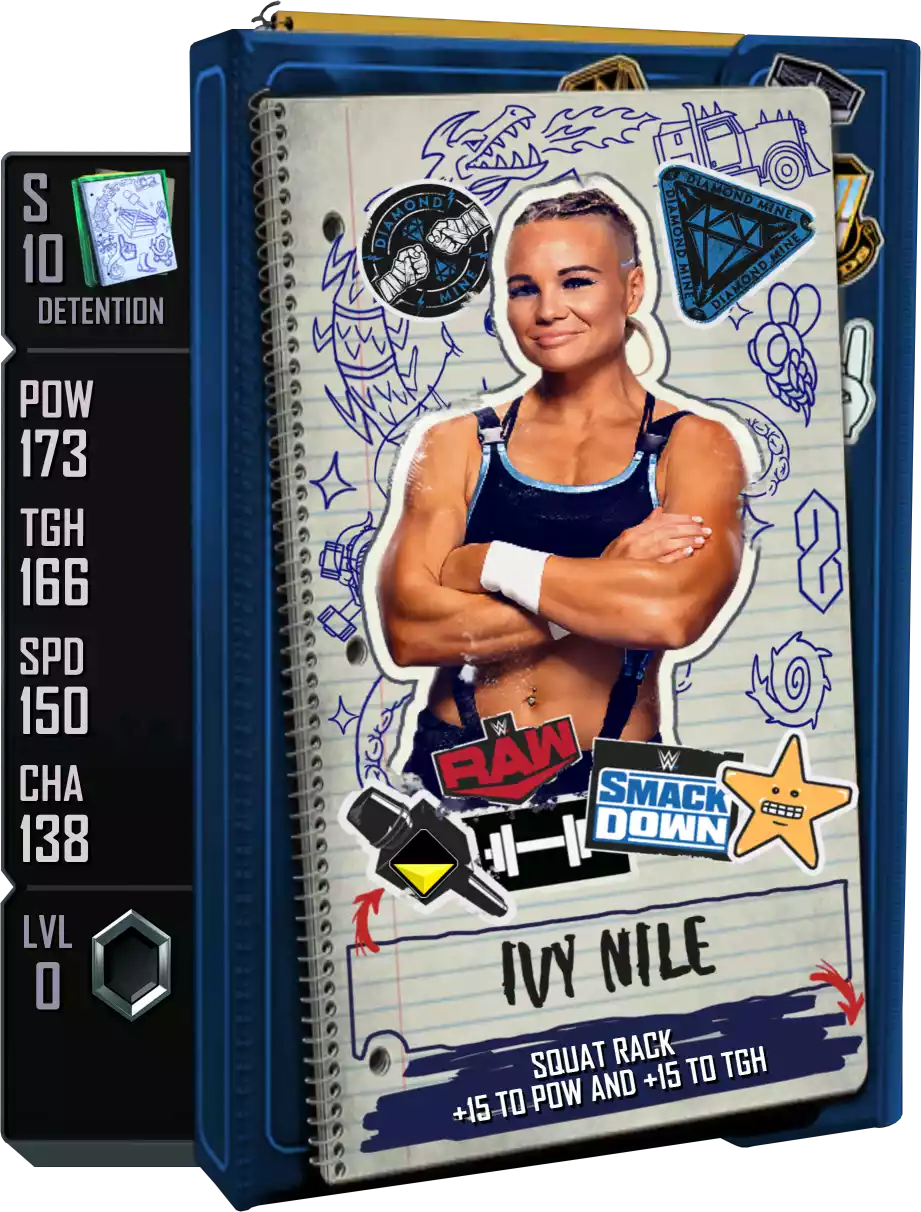 Detention - Ivy Nile - Standard Card from WWE Supercard