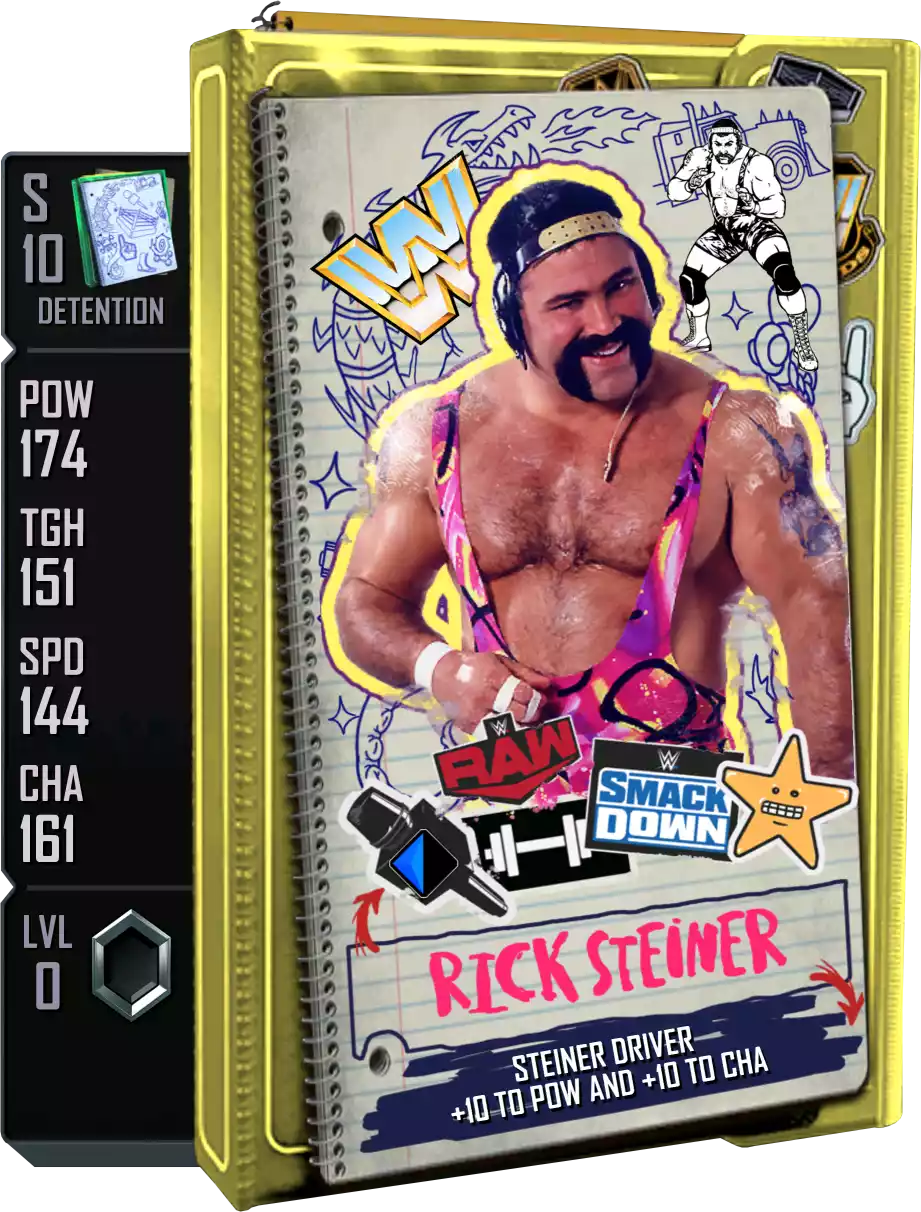 Detention - Rick Steiner - Standard Card from WWE Supercard