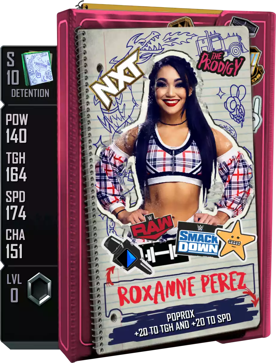 Detention - Roxanne Perez - Standard Card from WWE Supercard