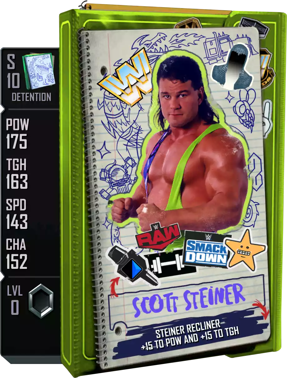 Detention - Scott Steiner - Standard Card from WWE Supercard
