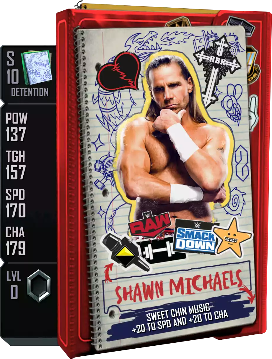 Detention - Shawn Michaels - Standard Card from WWE Supercard
