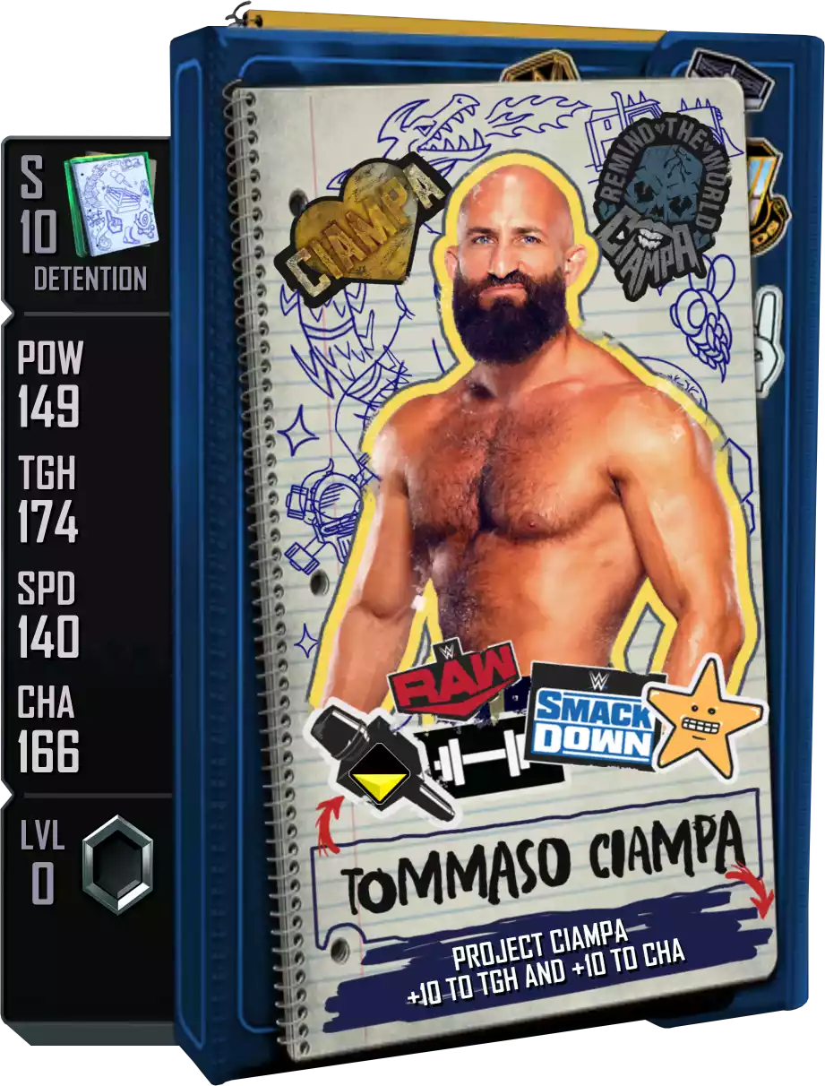 Detention - Tommaso Ciampa - Standard Card from WWE Supercard