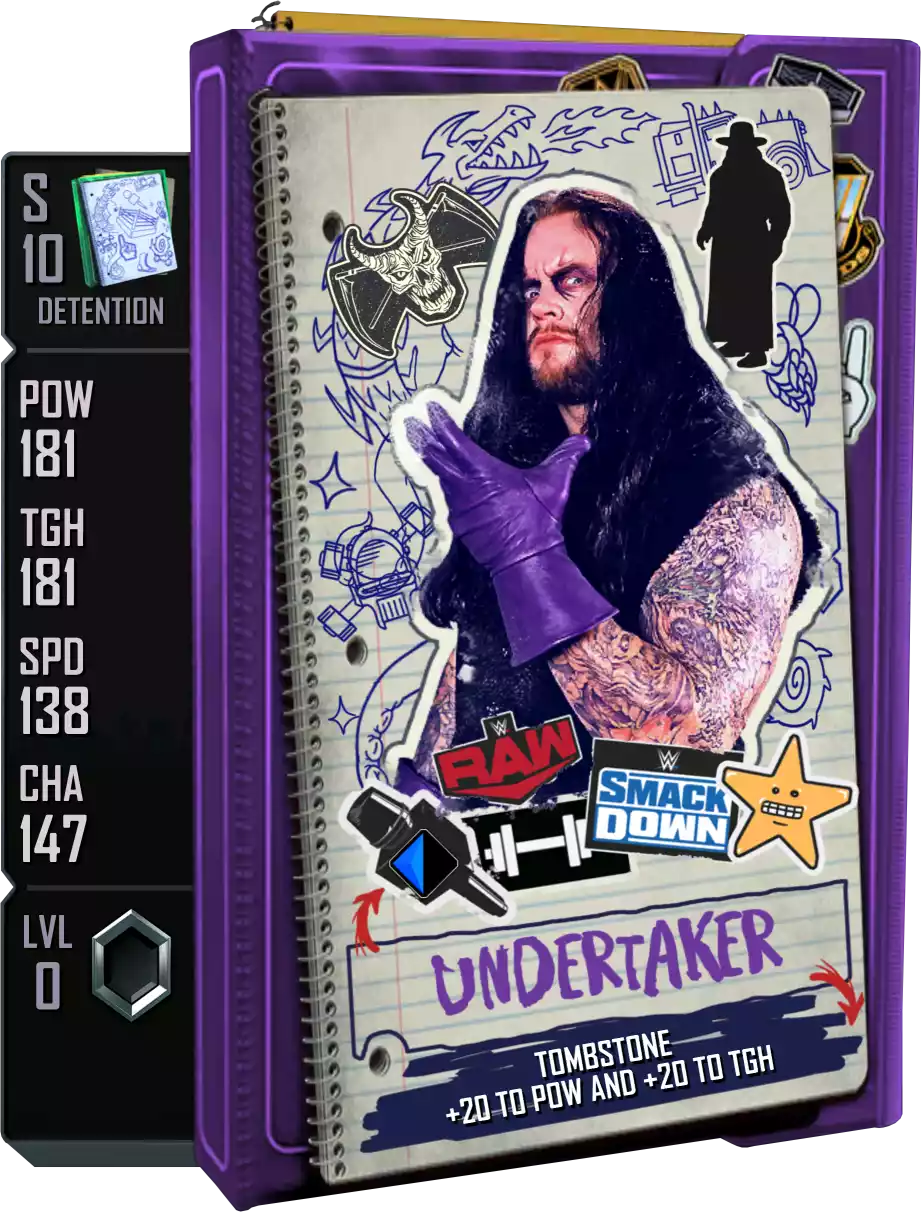 Detention - Undertaker - Standard Card from WWE Supercard