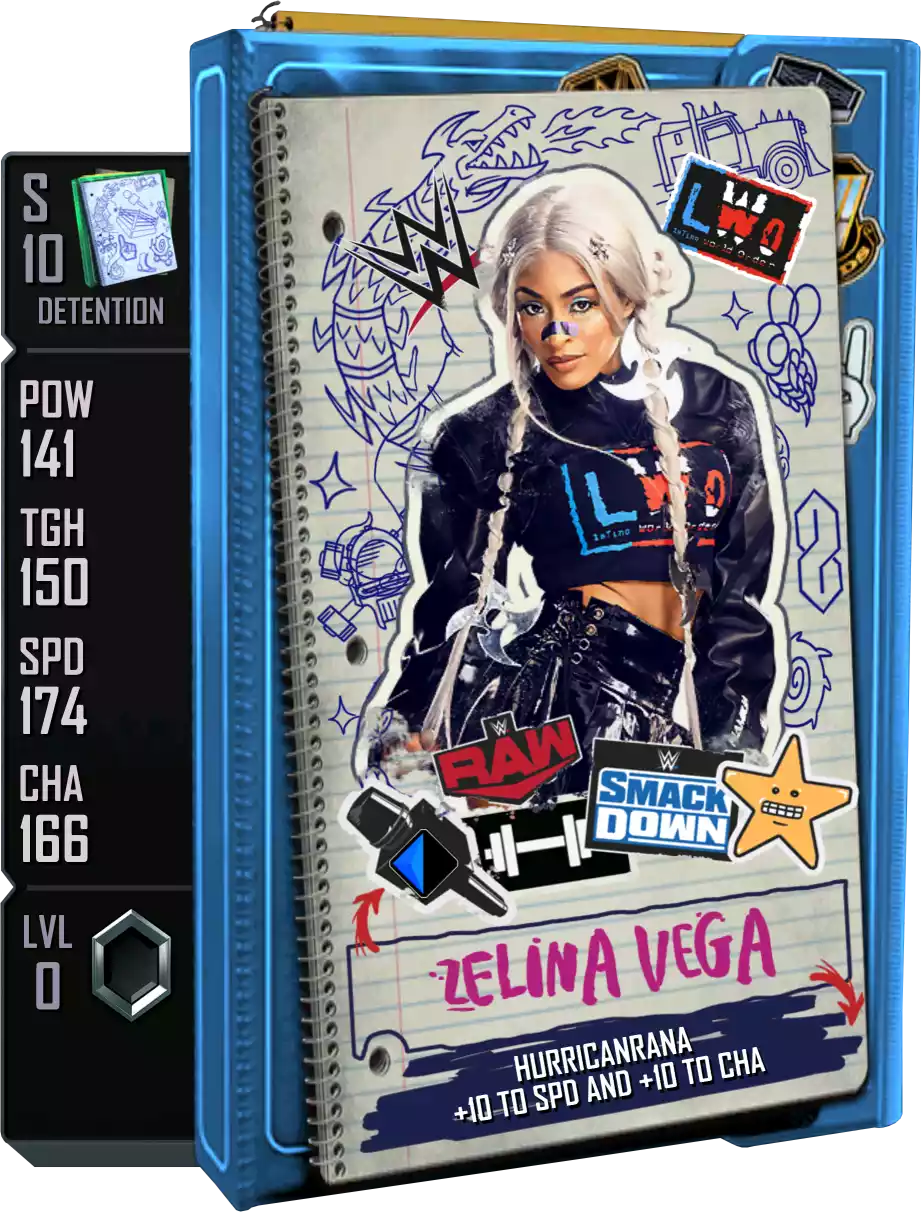 Detention - Zelina Vega - Standard Card from WWE Supercard