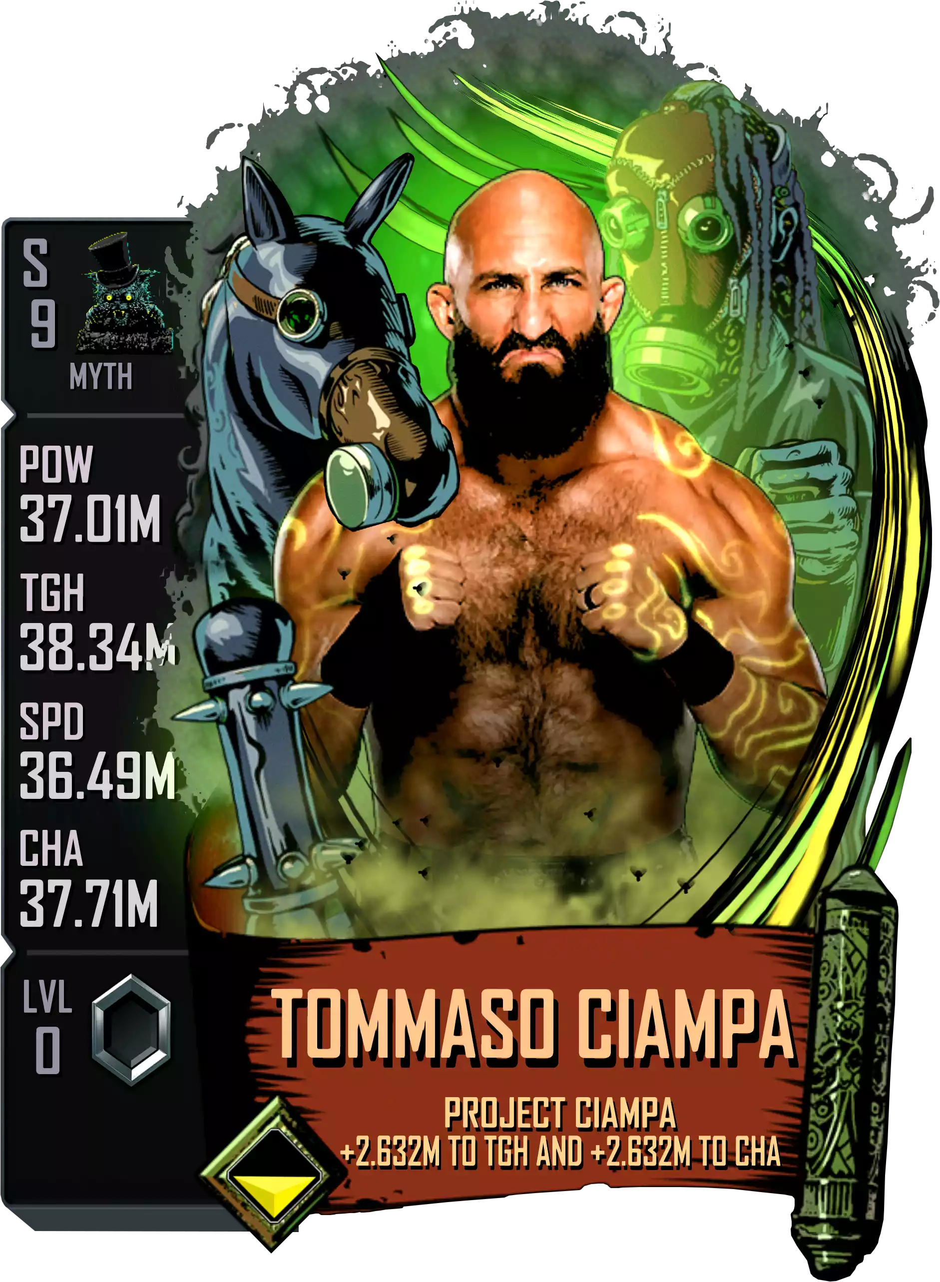 Myth - Tommaso Ciampa Special Seasonal Halloween Card from WWE Supercard