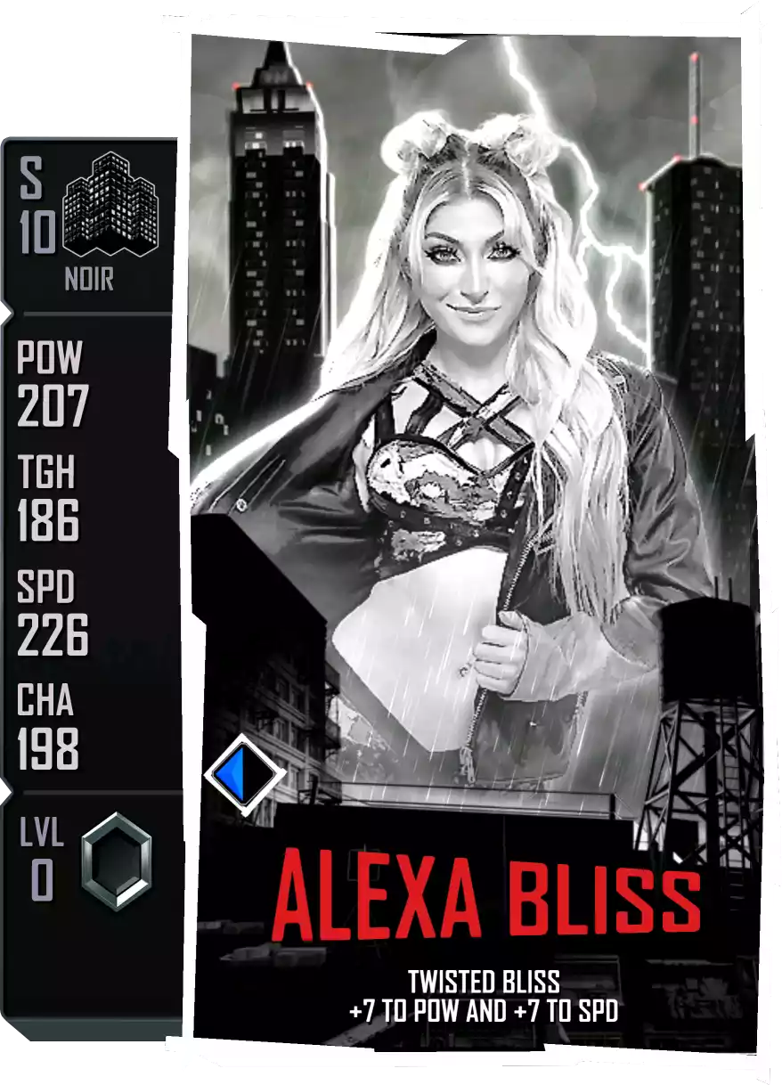 Noir - Alexa Bliss - Standard Card from WWE Supercard