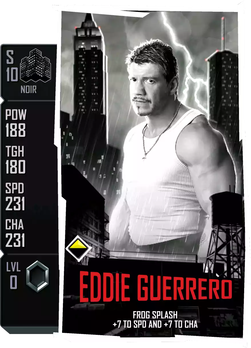Noir - Eddie Guerrero - Standard Card from WWE Supercard