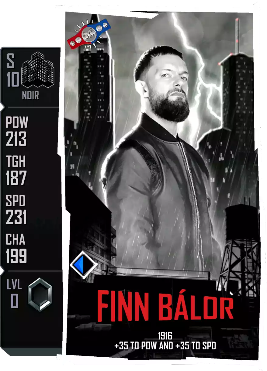 Noir - Finn Balor - Standard Card from WWE Supercard