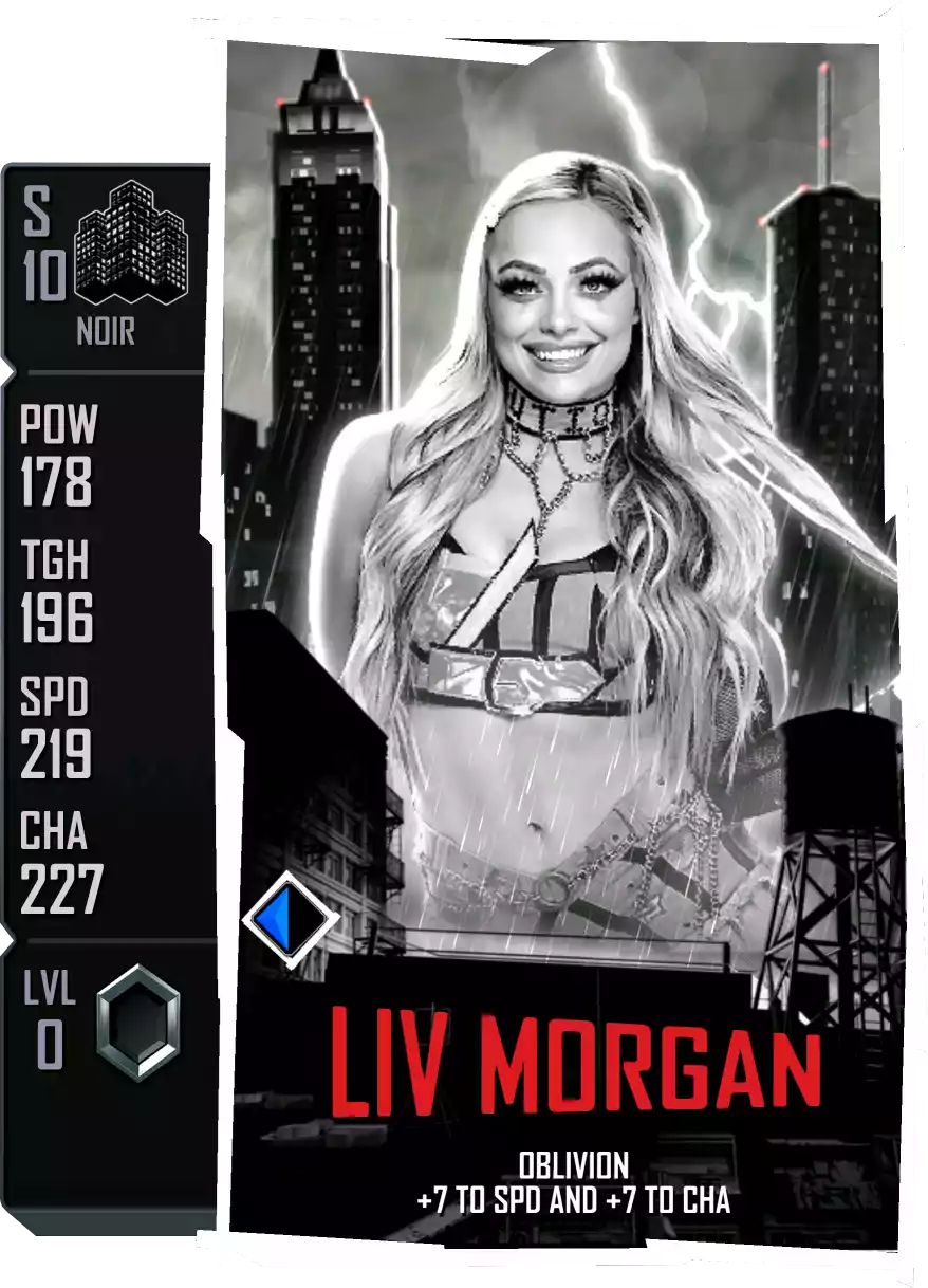 Noir - Liv Morgan - Standard Card from WWE Supercard