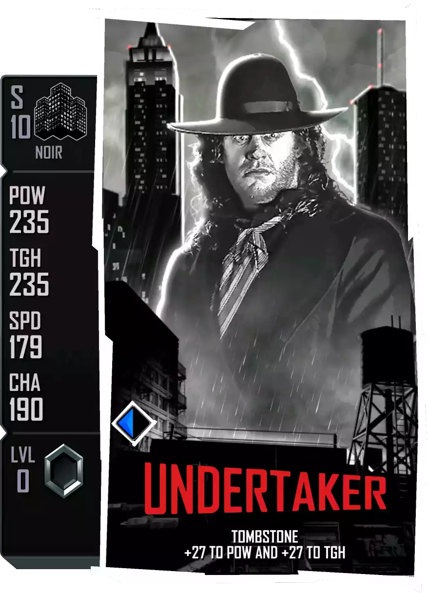 Noir - Undertaker - Standard Card from WWE Supercard