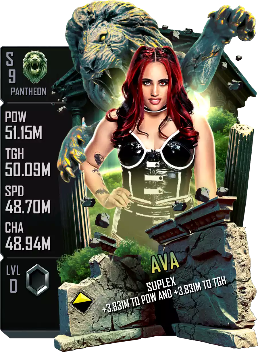 Pantheon - Ava - Standard Card from WWE Supercard
