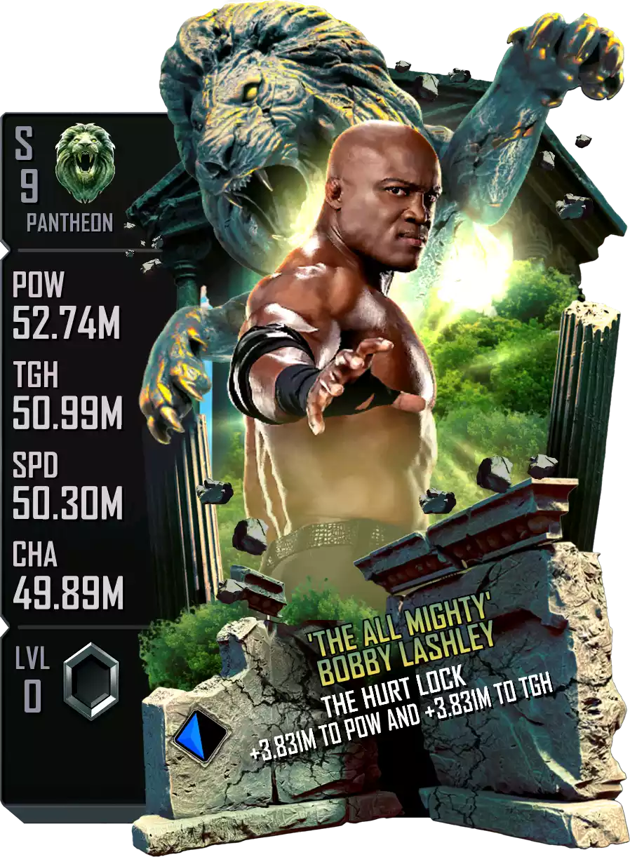 Pantheon - Bobby Lashley - Standard Card from WWE Supercard