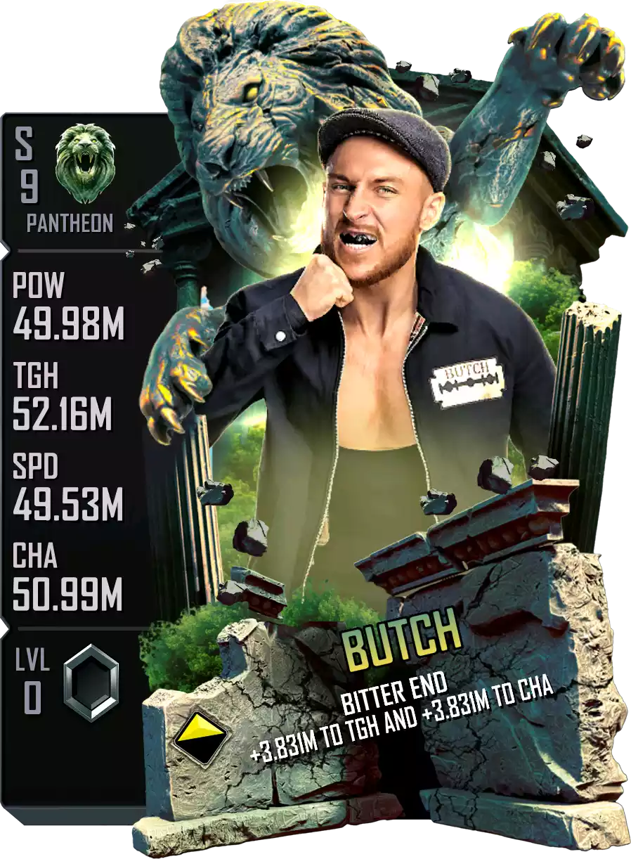 Pantheon - Butch - Standard Card from WWE Supercard