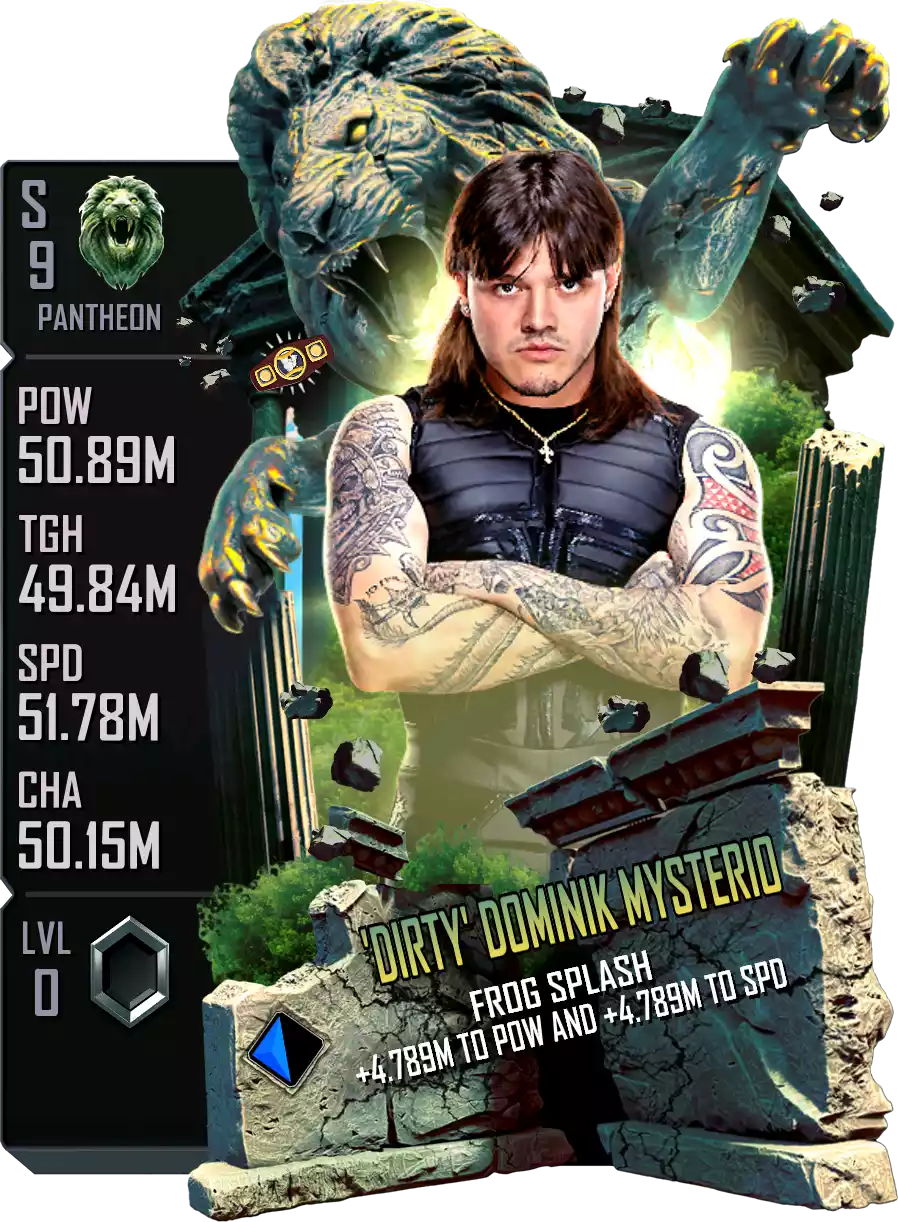 Pantheon - Dominik Mysterio - Standard Card from WWE Supercard