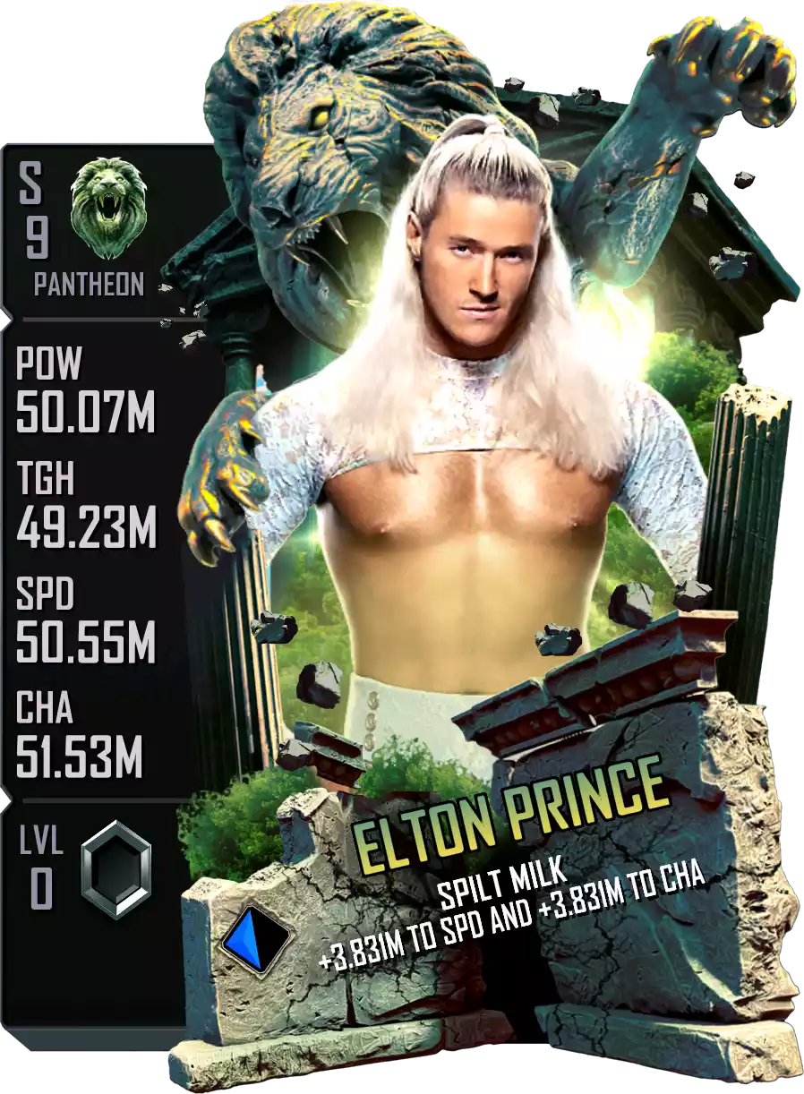 Pantheon - Elton Prince - Standard Card from WWE Supercard
