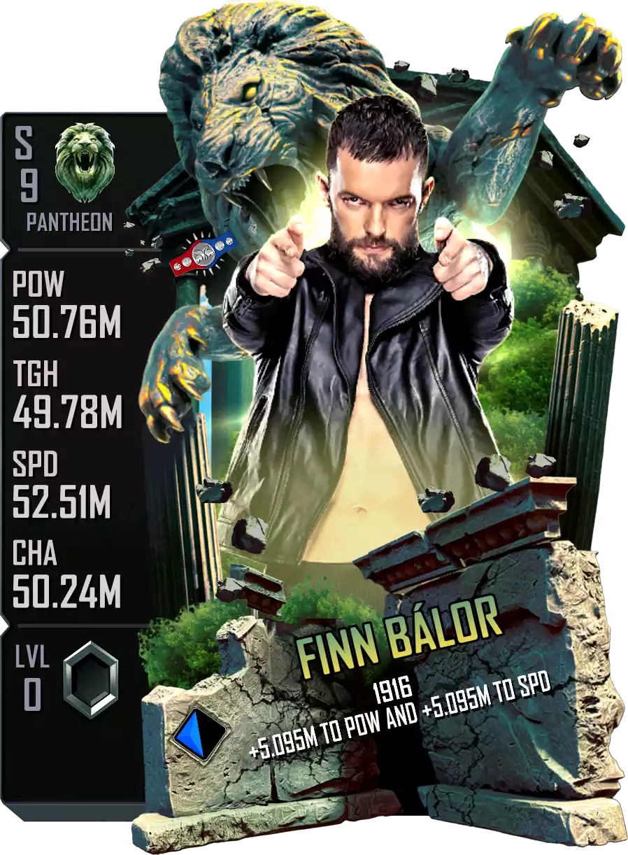 Pantheon - Finn Balor - Standard Card from WWE Supercard