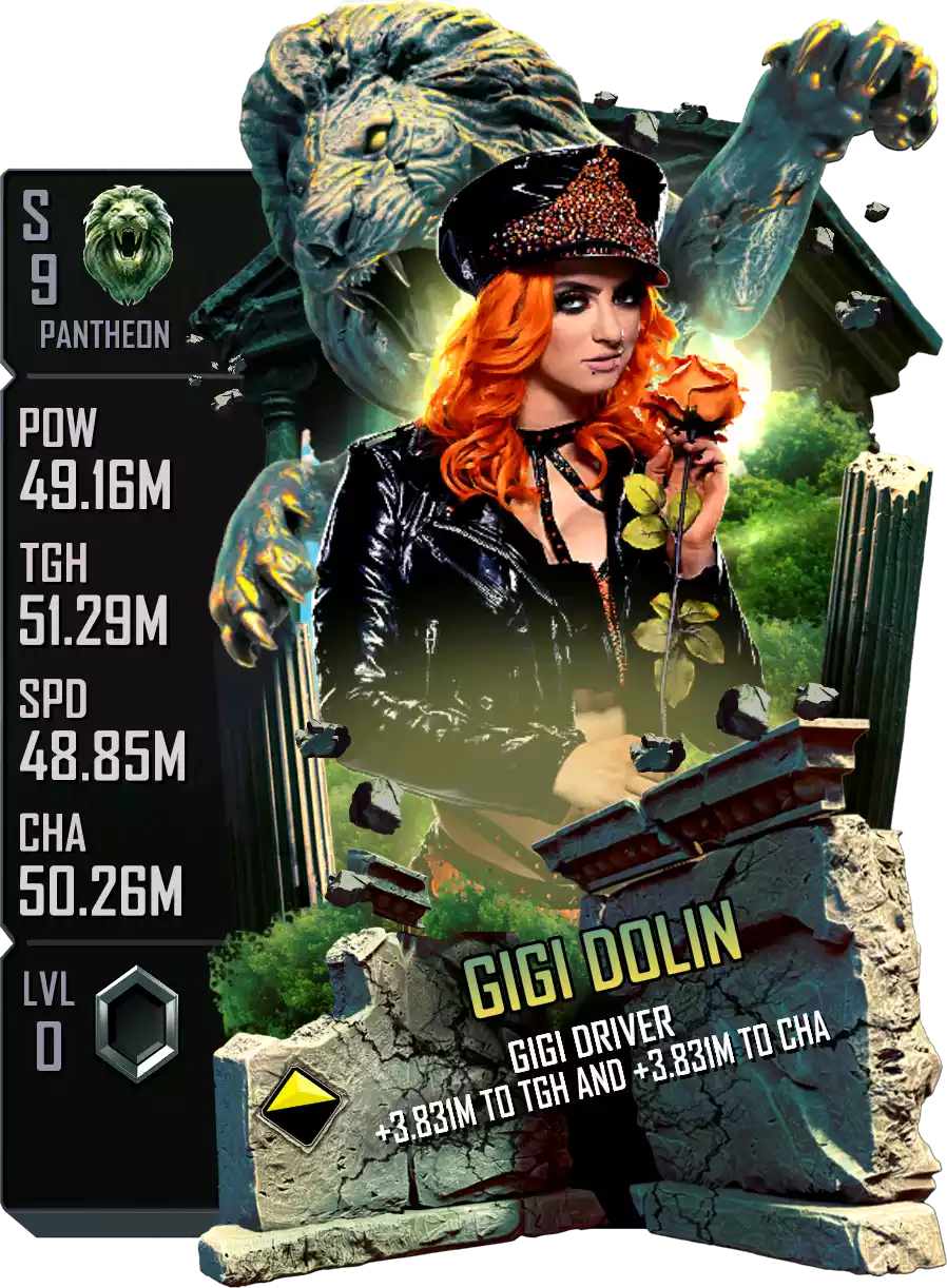 Pantheon - Gigi Dolin - Standard Card from WWE Supercard