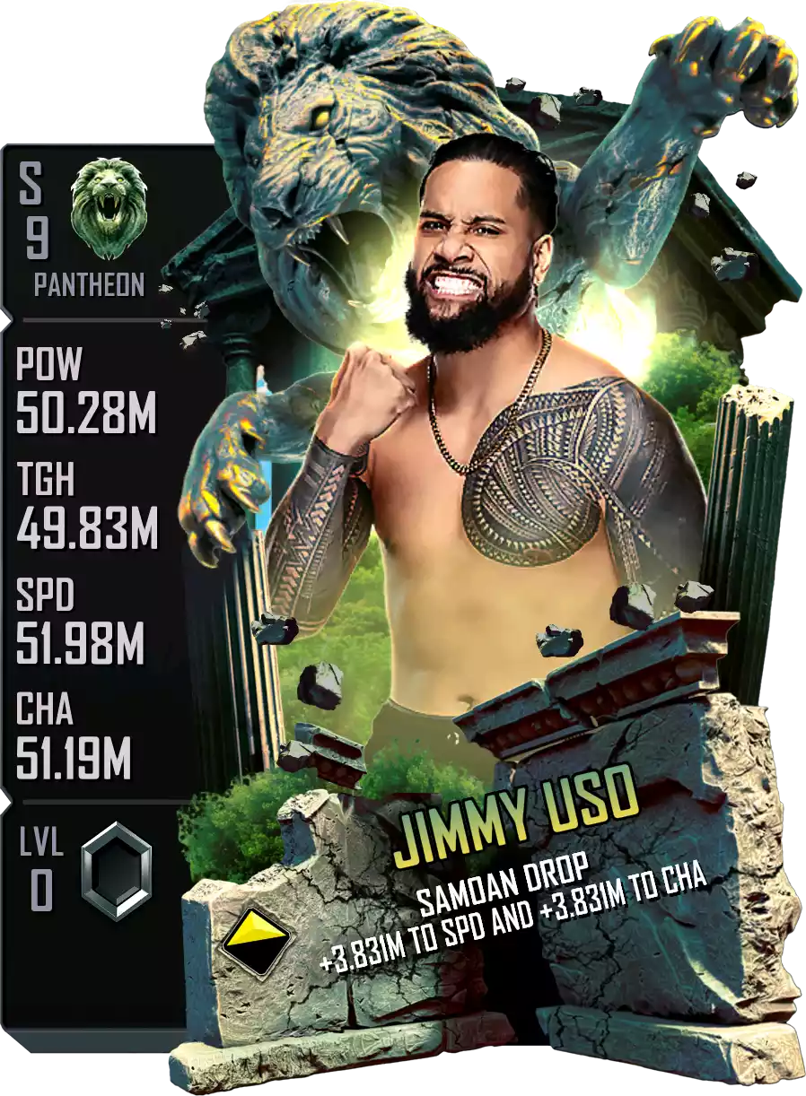 Pantheon - Jimmy Uso - Standard Card from WWE Supercard