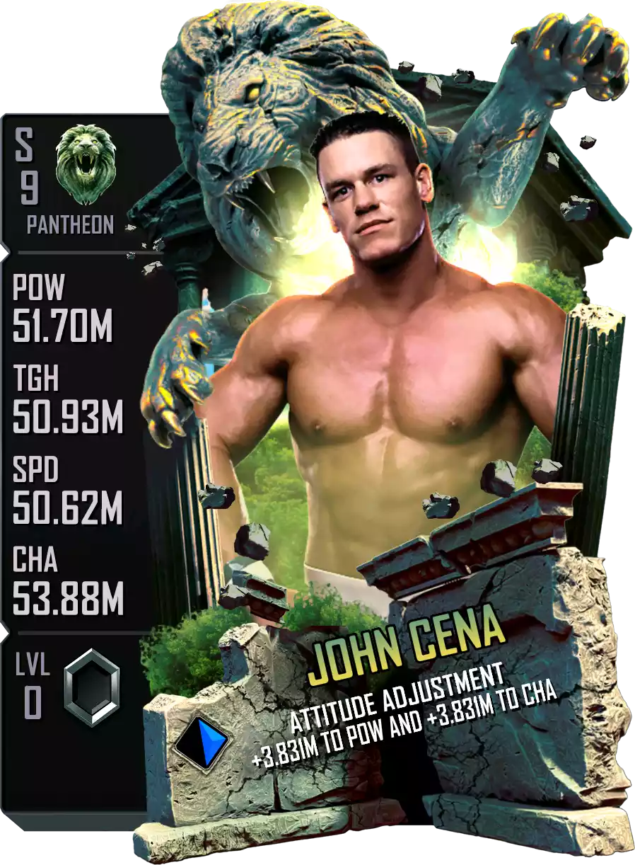Pantheon - John Cena - Standard Card from WWE Supercard