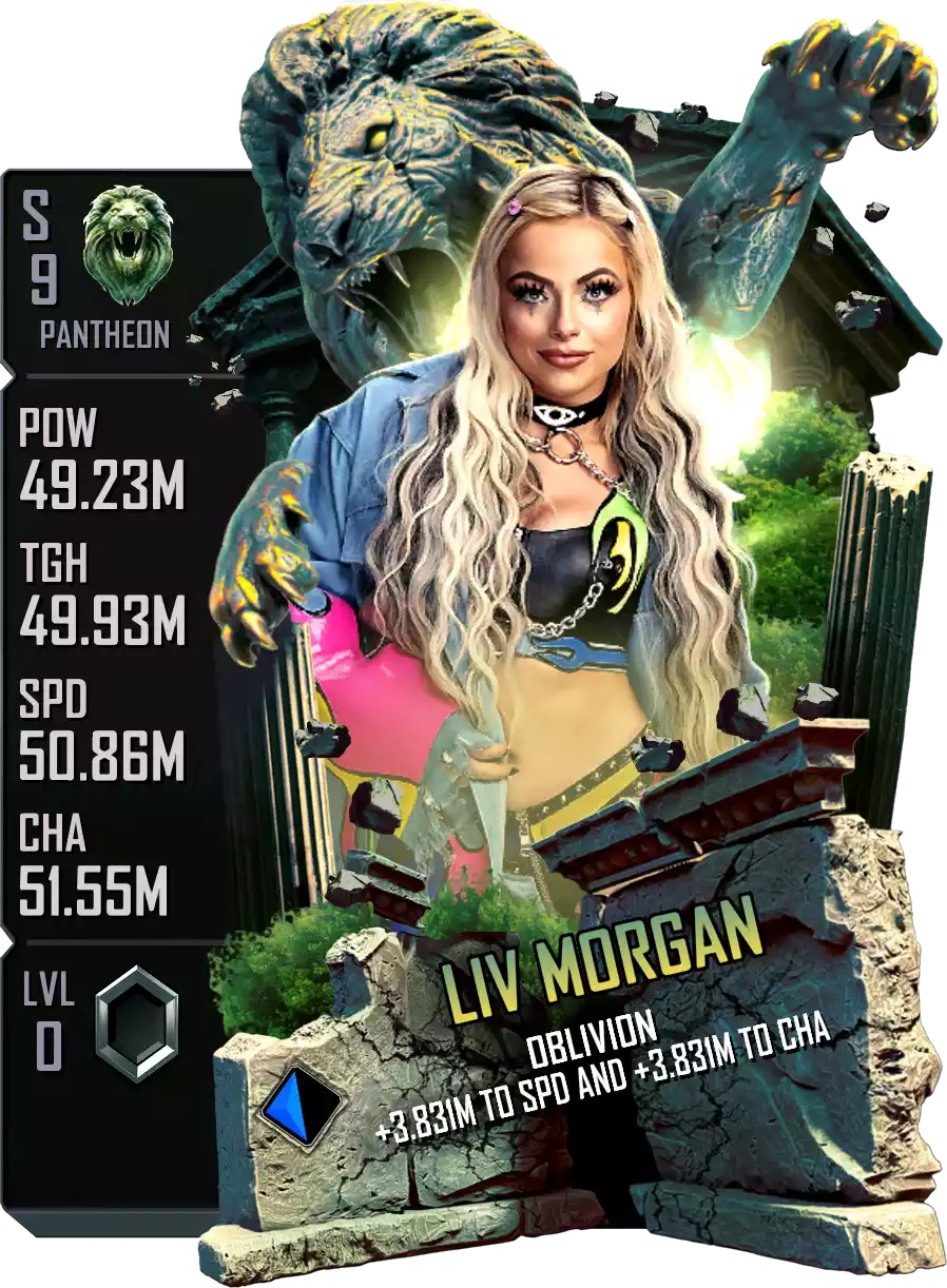Pantheon - Liv Morgan - Standard Card from WWE Supercard