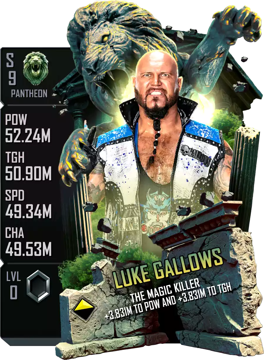 Pantheon - Luke Gallows - Standard Card from WWE Supercard