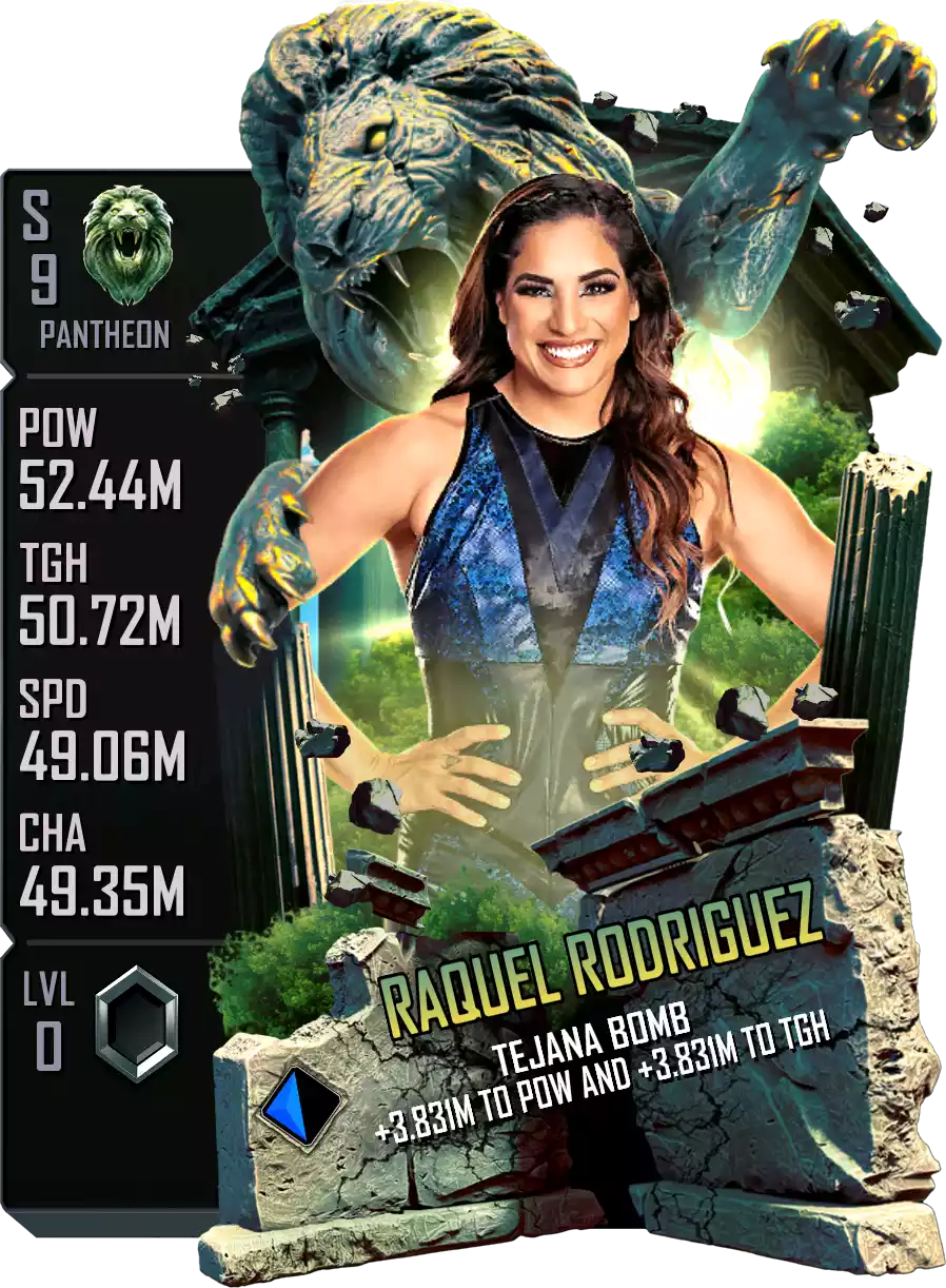 Pantheon - Raquel Rodriguez - Standard Card from WWE Supercard