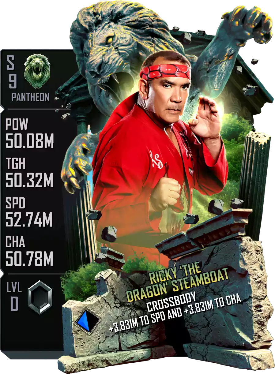 Pantheon - Ricky Steamboat - Standard Card from WWE Supercard