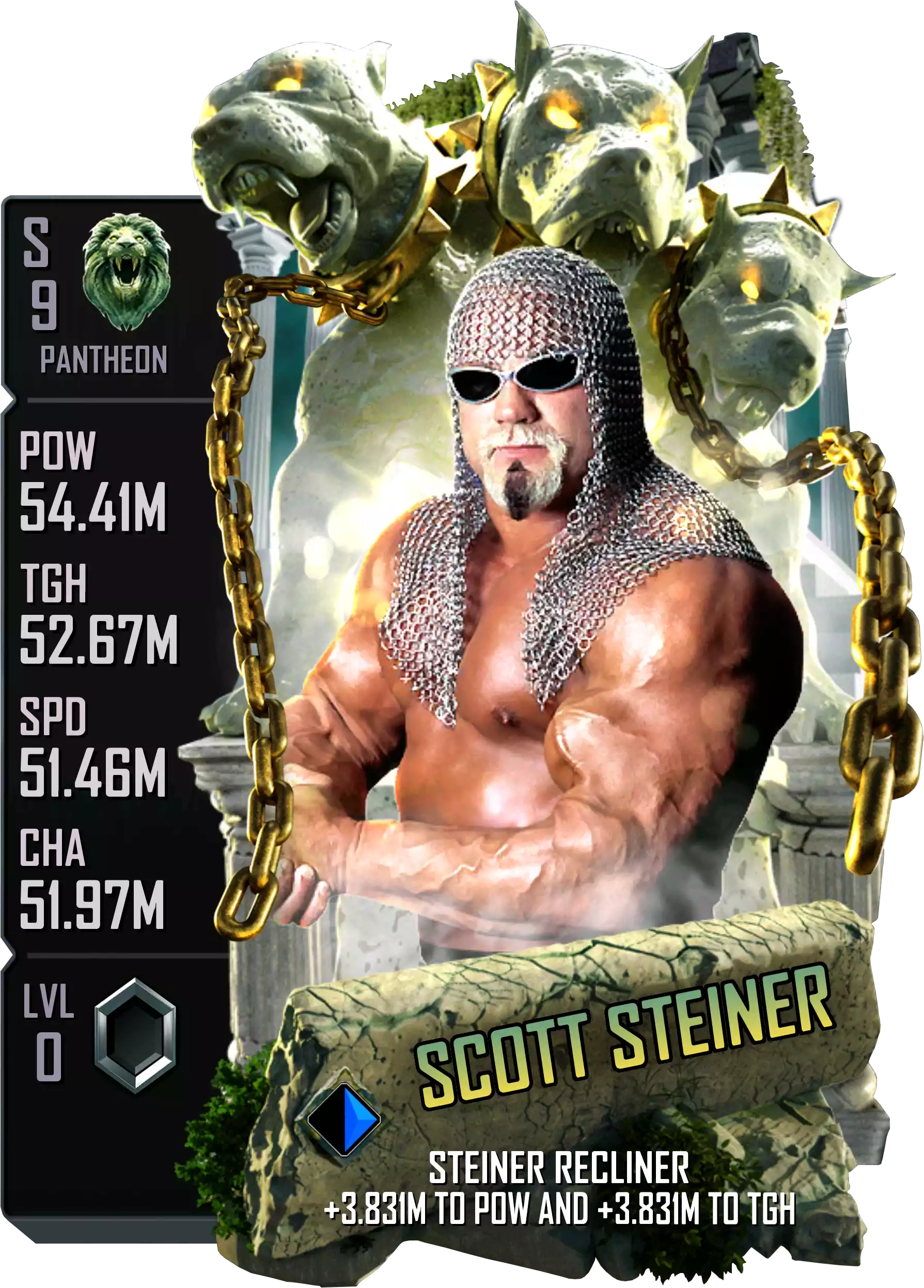 Pantheon, Scott Steiner, Fusion Card from WWE Supercard