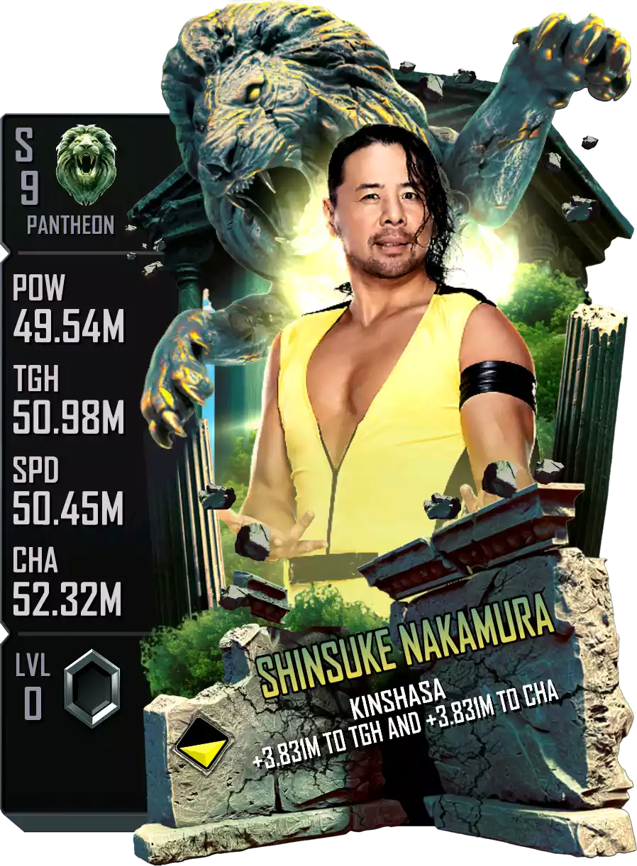 Pantheon - Shinsuke Nakamura - Standard Card from WWE Supercard