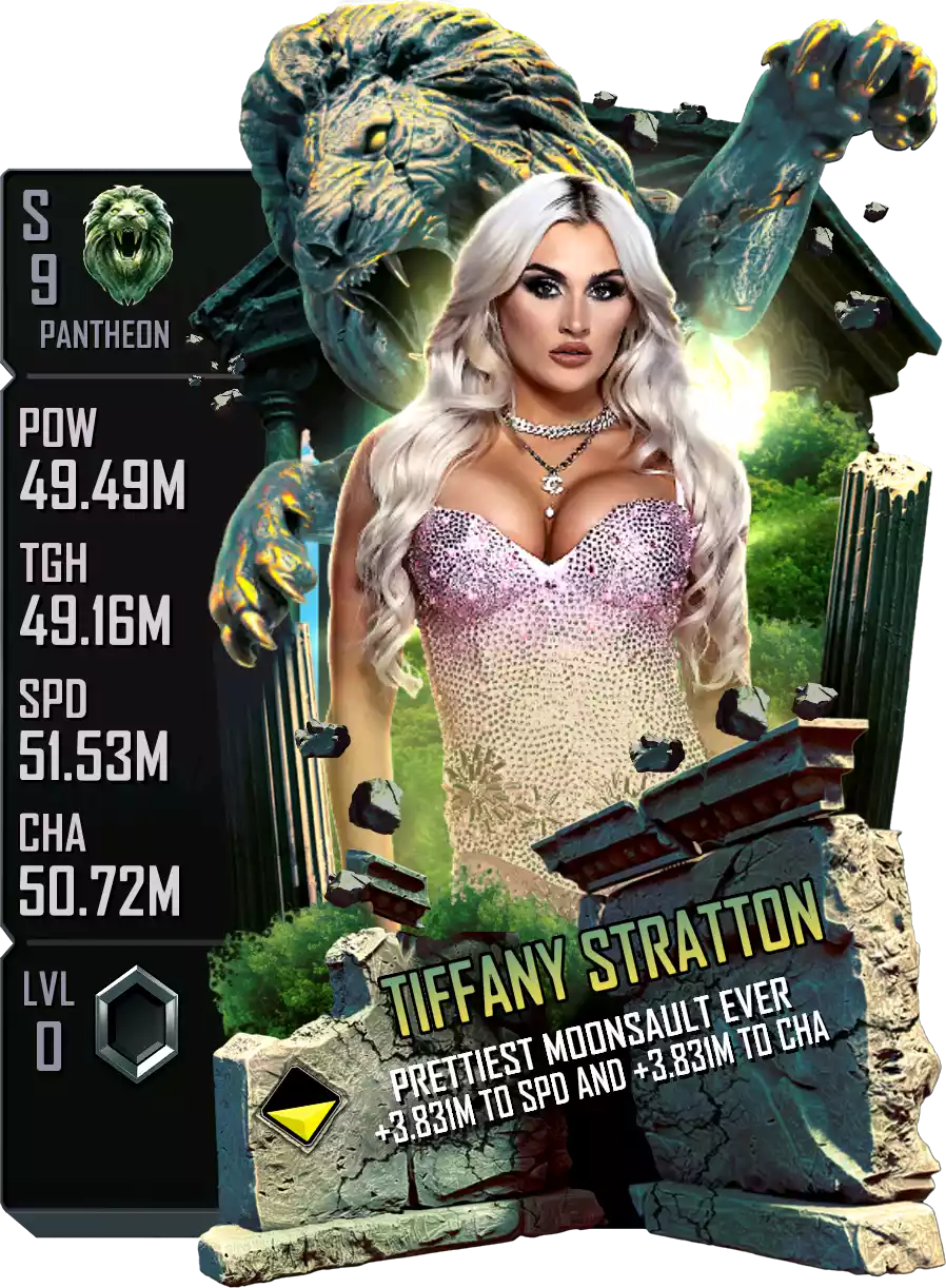 Pantheon - Tiffany Stratton - Standard Card from WWE Supercard