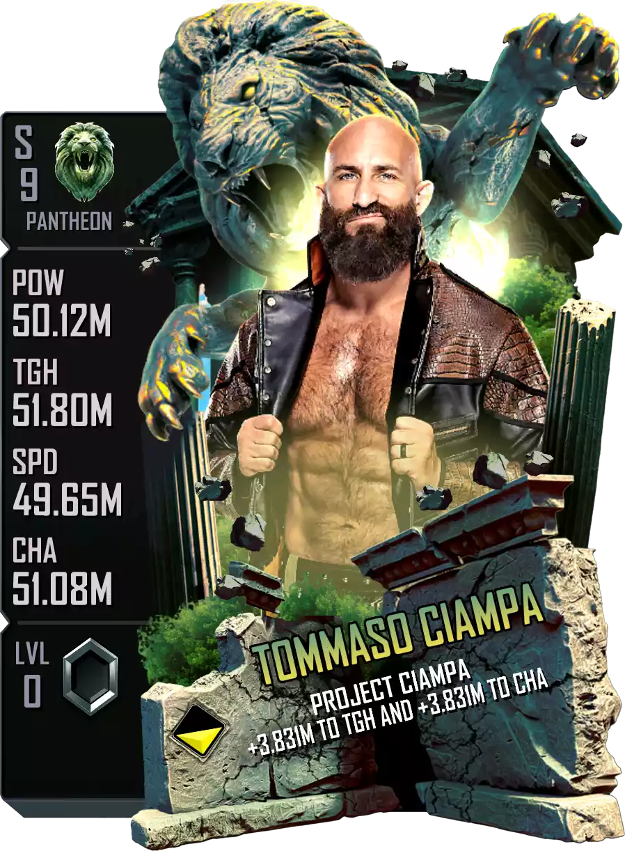 Pantheon - Tommaso Ciampa - Standard Card from WWE Supercard
