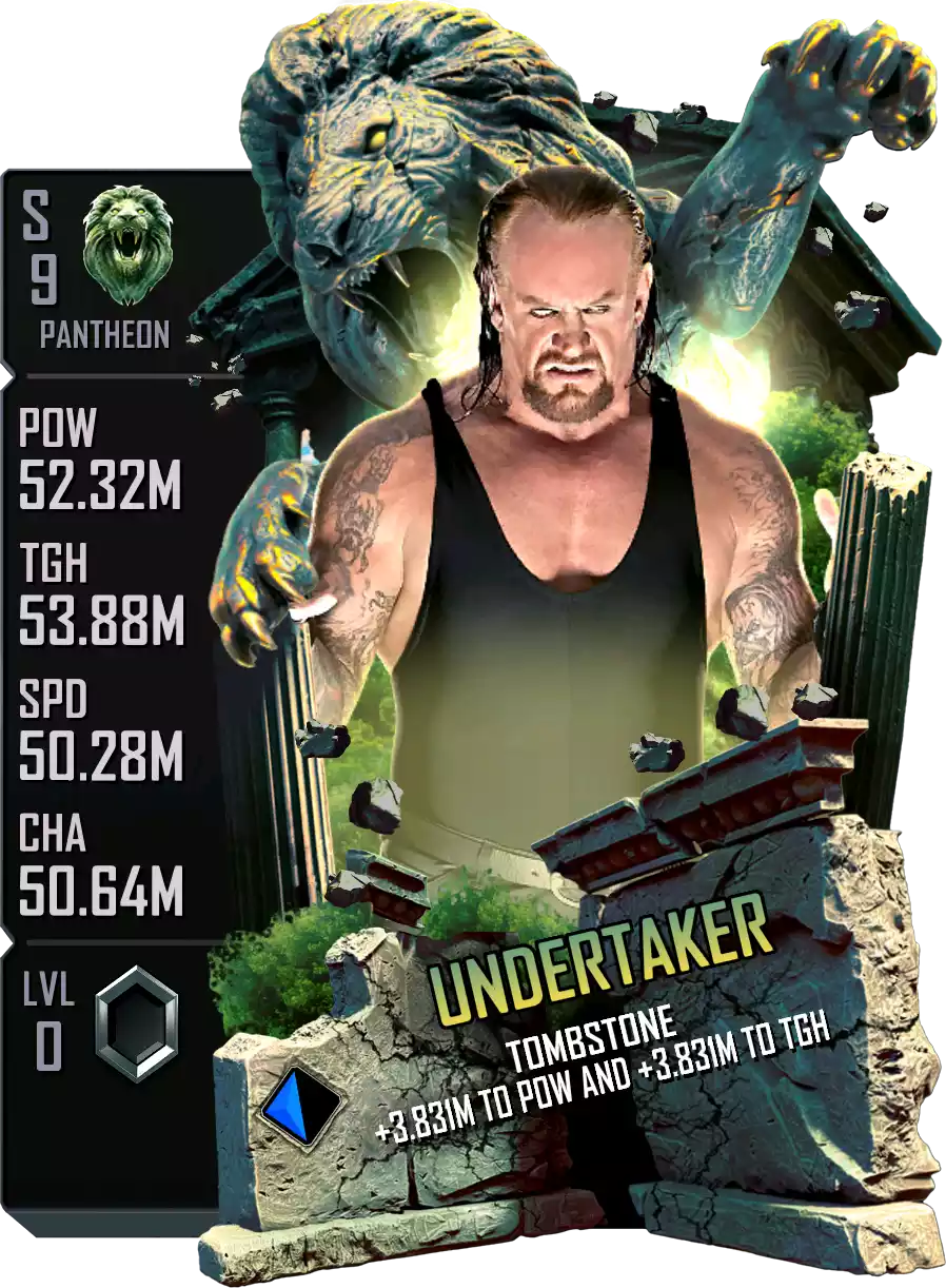 Pantheon - Undertaker - Standard Card from WWE Supercard