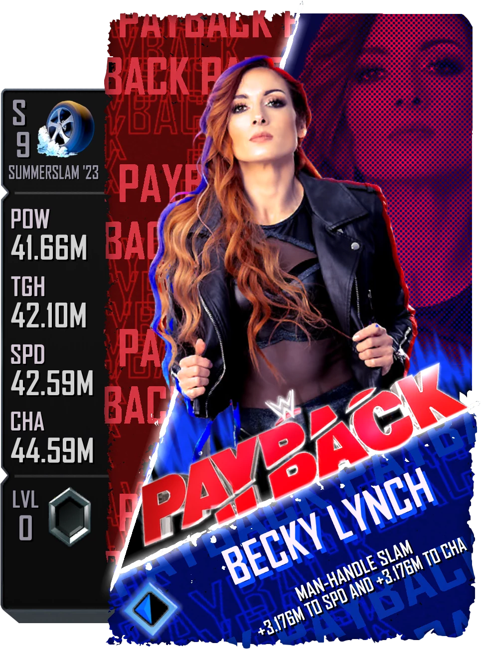 Becky Lynch, SummerSlam '23 tier, Payback PLE (Premium Live Event) card