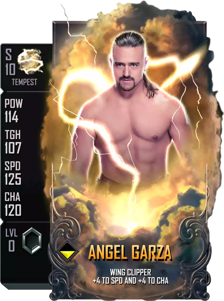 Tempest - Angel Garza - Standard Card from WWE Supercard