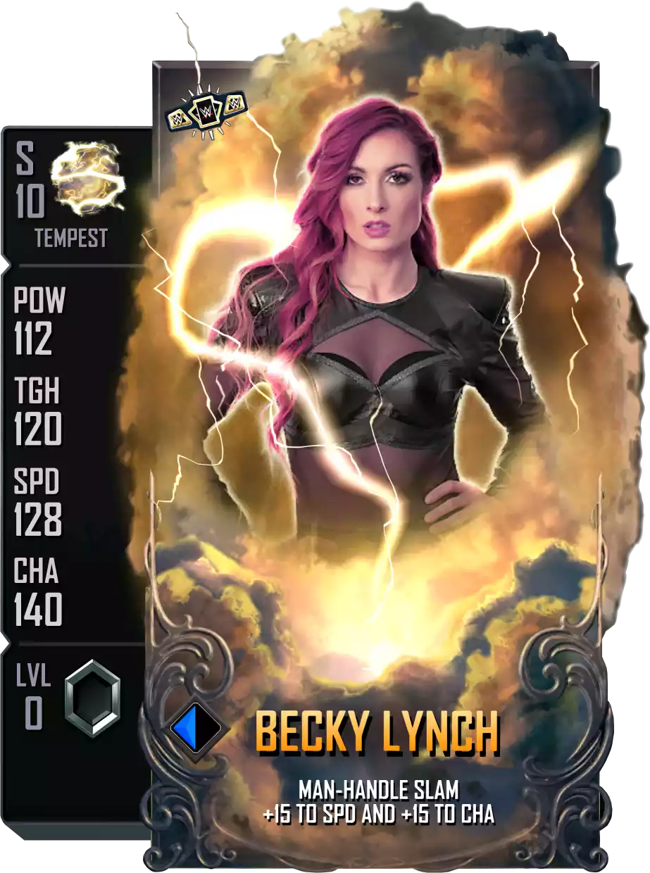 Tempest - Becky Lynch - Standard Card from WWE Supercard