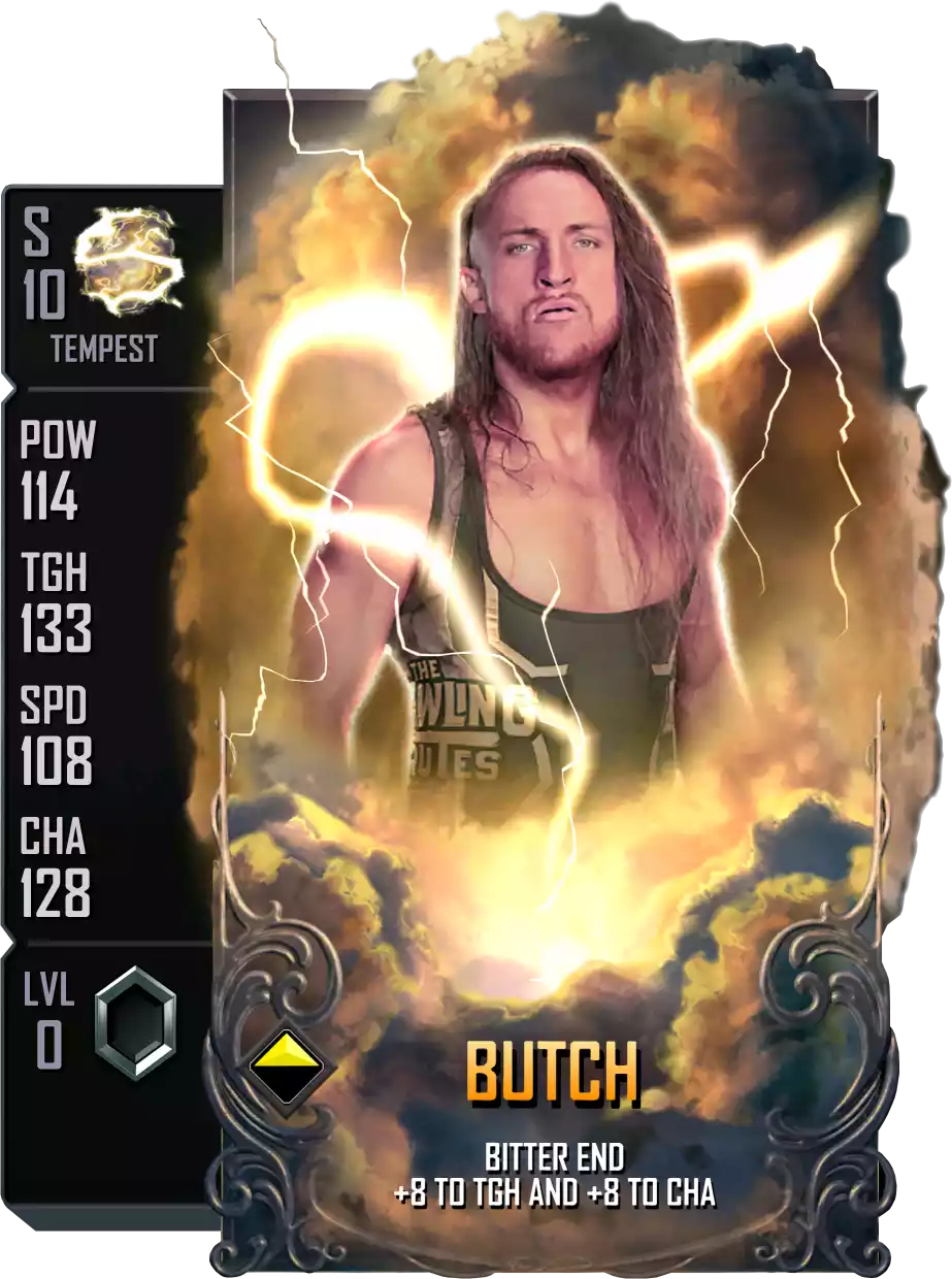 Tempest - Butch - Standard Card from WWE Supercard